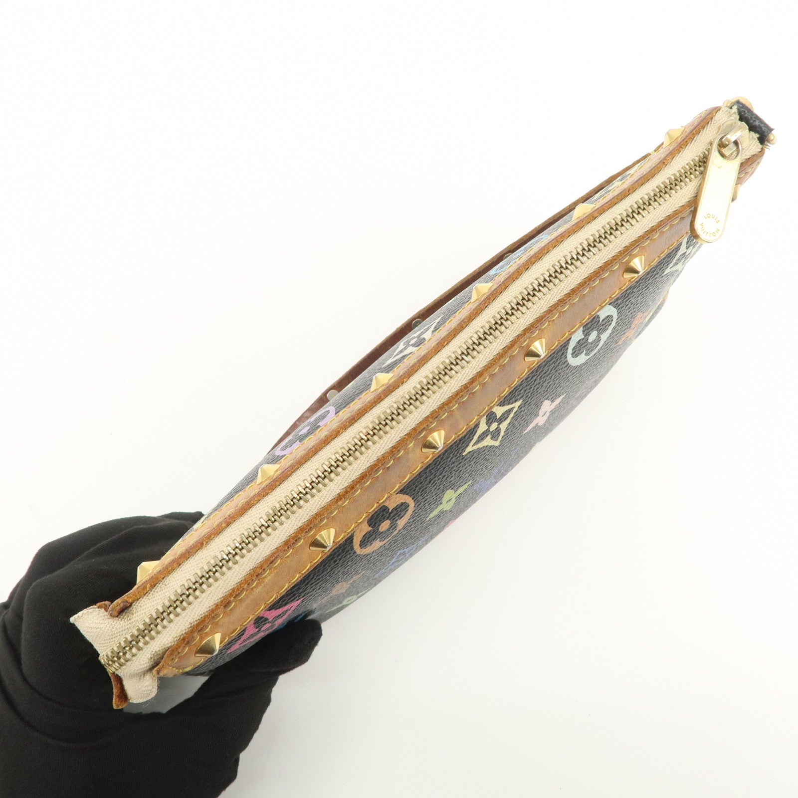 Louis Vuitton Monogram Multicolor Pochette Accessoires Noir M92648