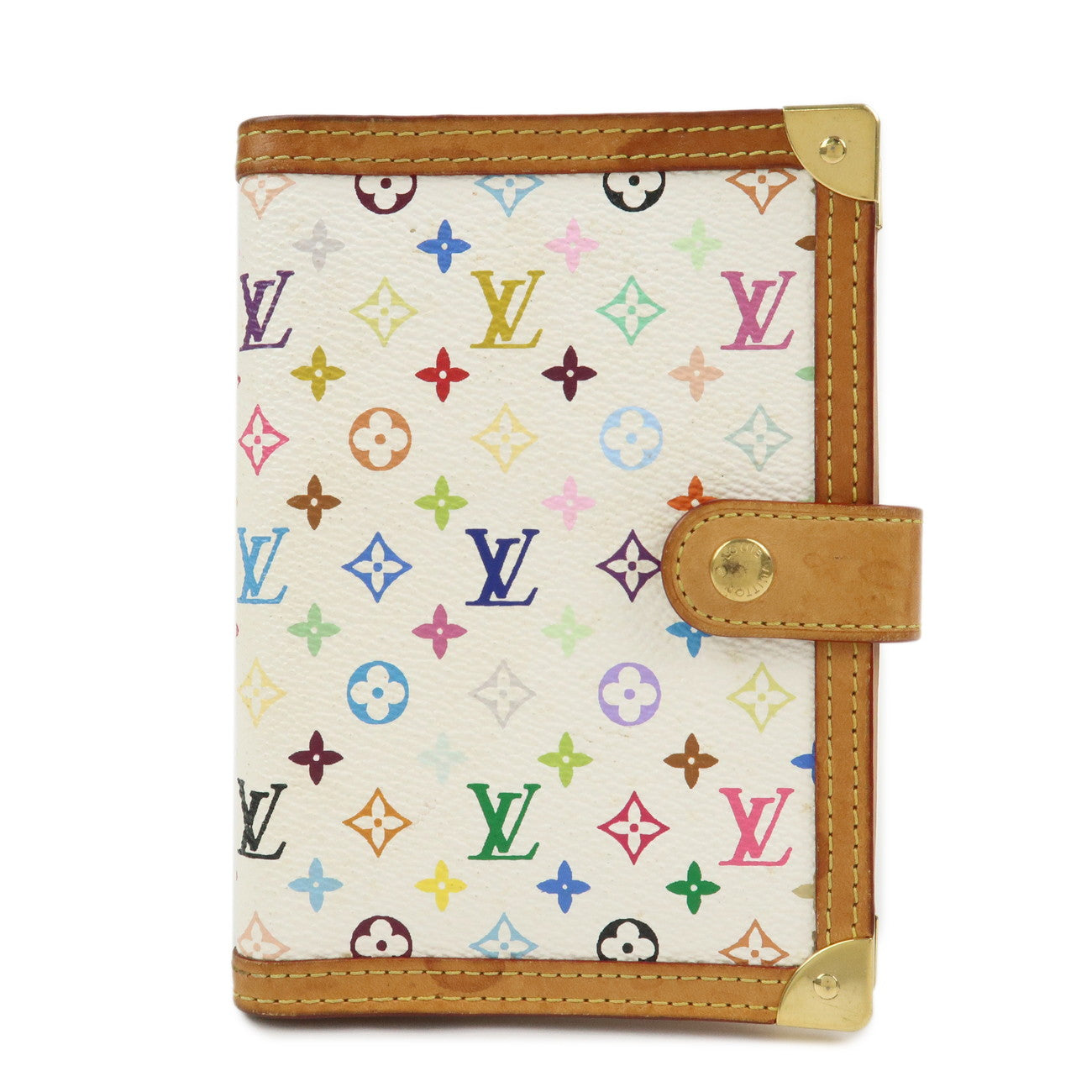 Louis Vuitton Monogram Multicolor Agenda PM Planner Cover R20896
