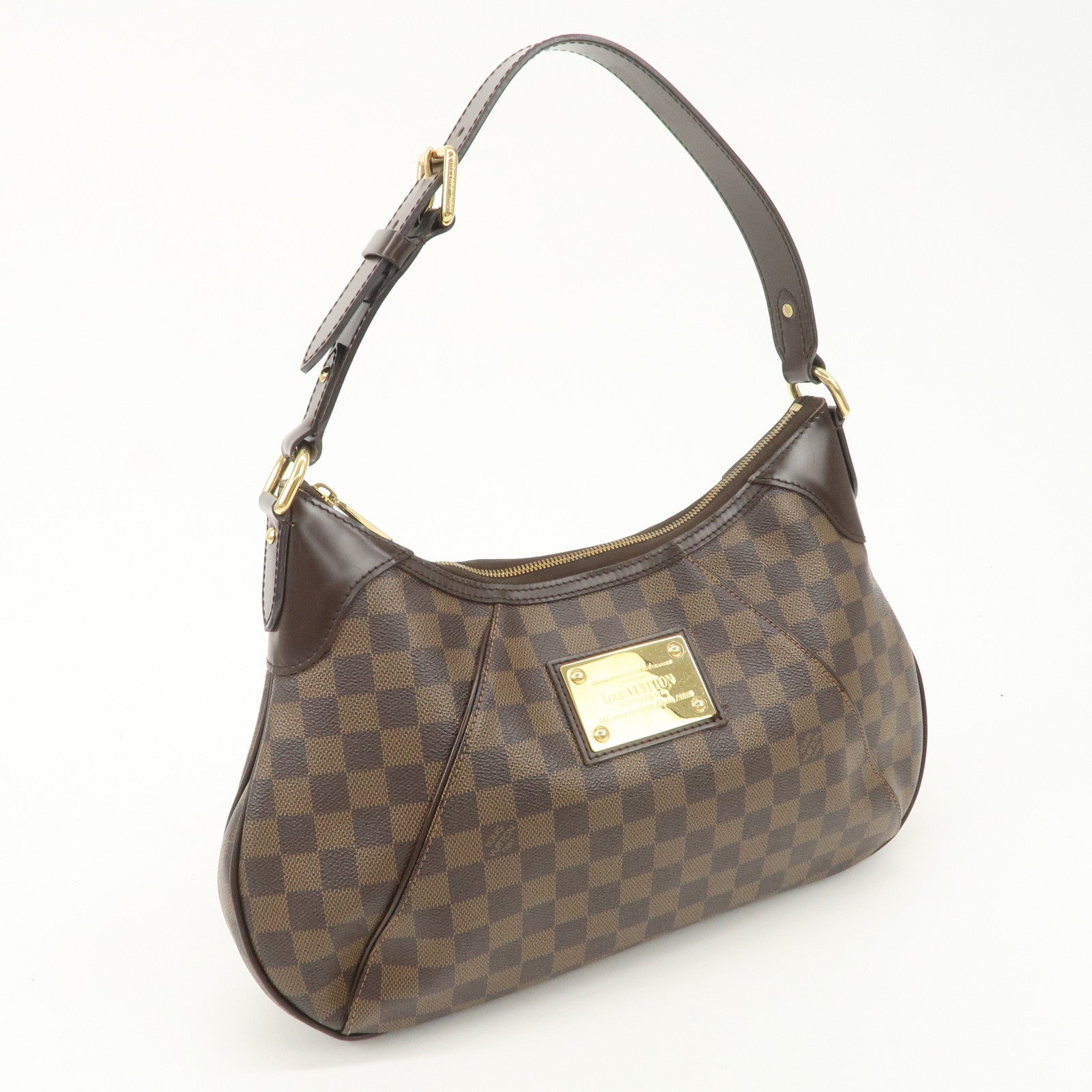 Louis Vuitton Damier Thames PM Shoulder Bag Hand Bag N48180