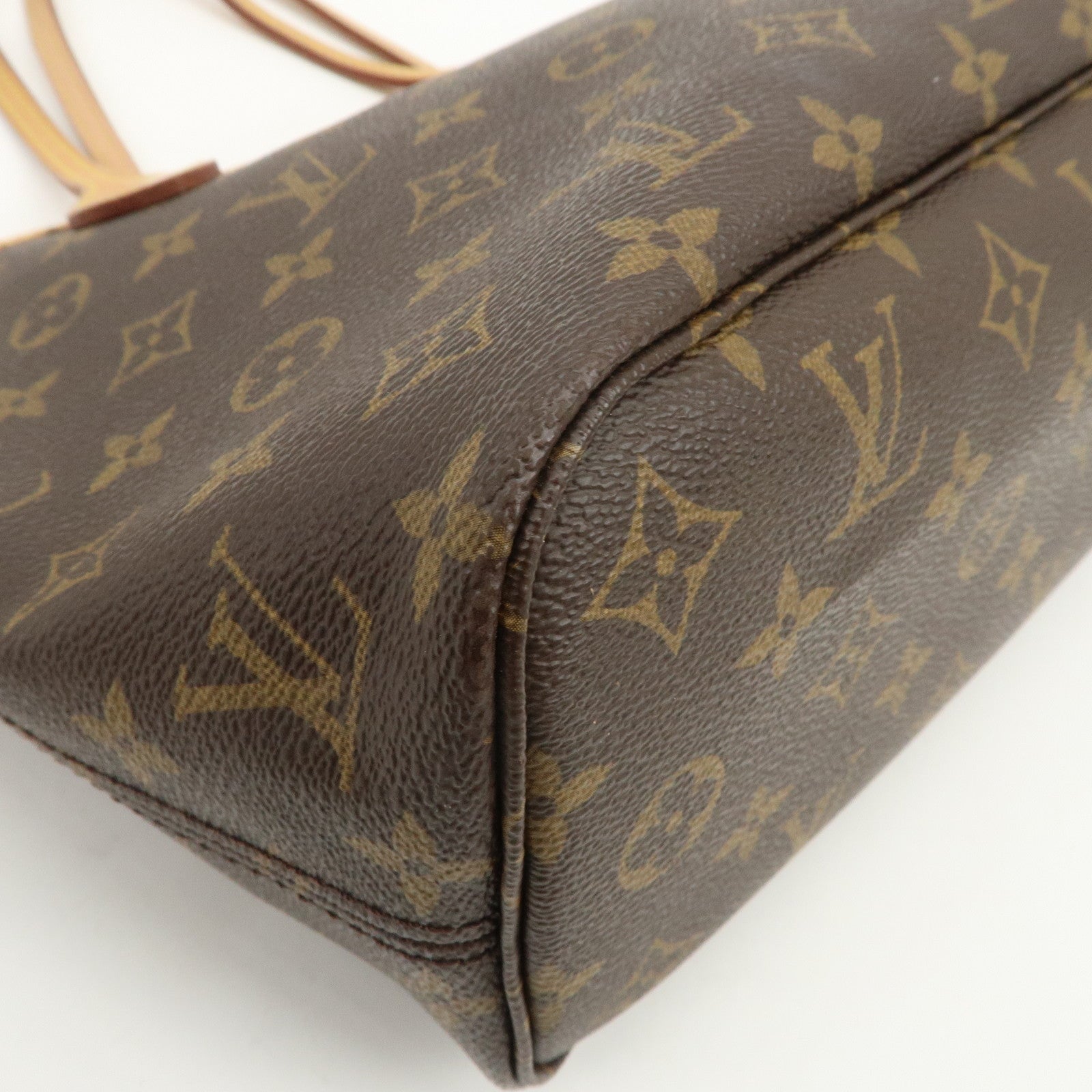 Louis Vuitton Monogram Neverfull PM Tote Bag Brown M41245