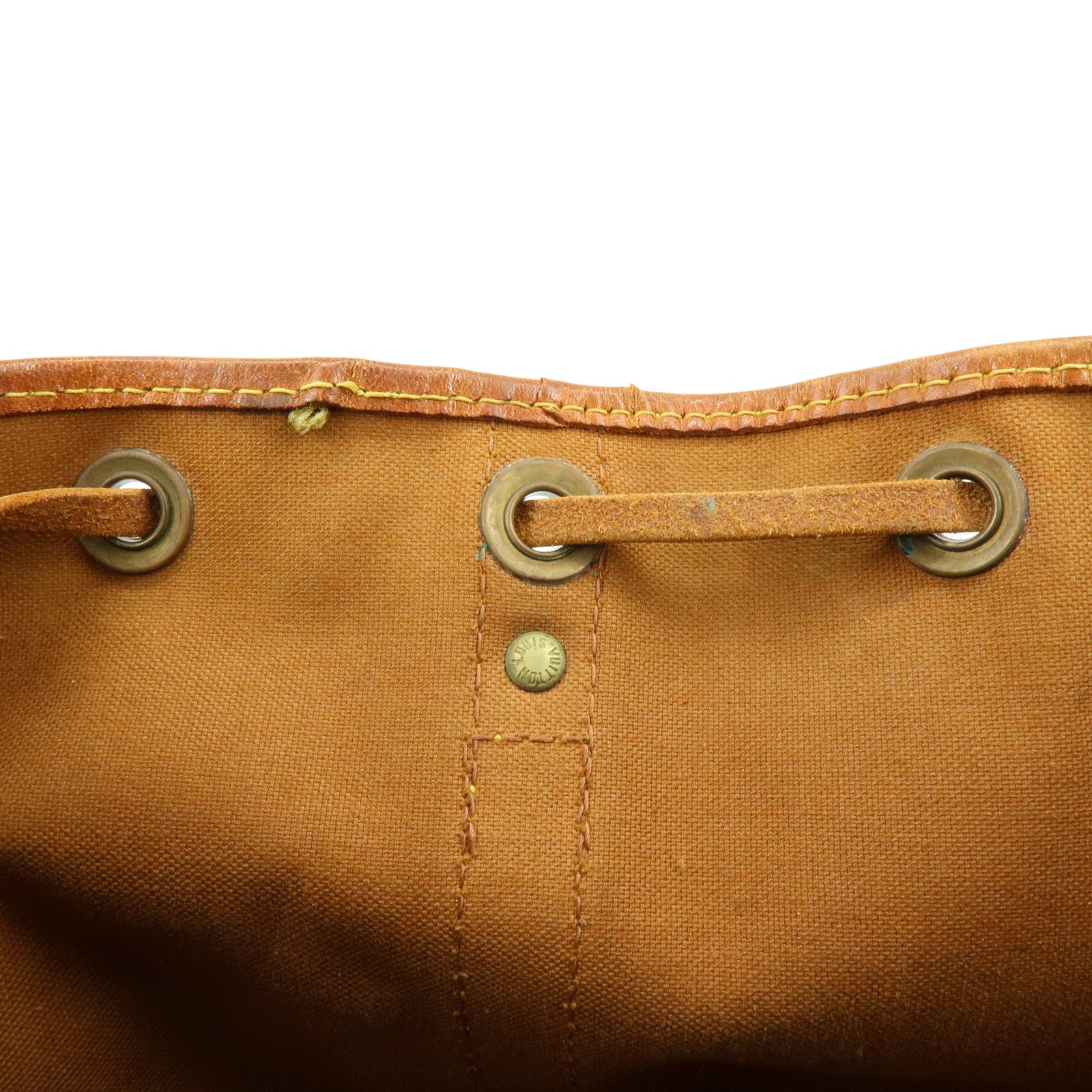 Louis Vuitton Monogram Petit Noe Shoulder Bag Brown M42226