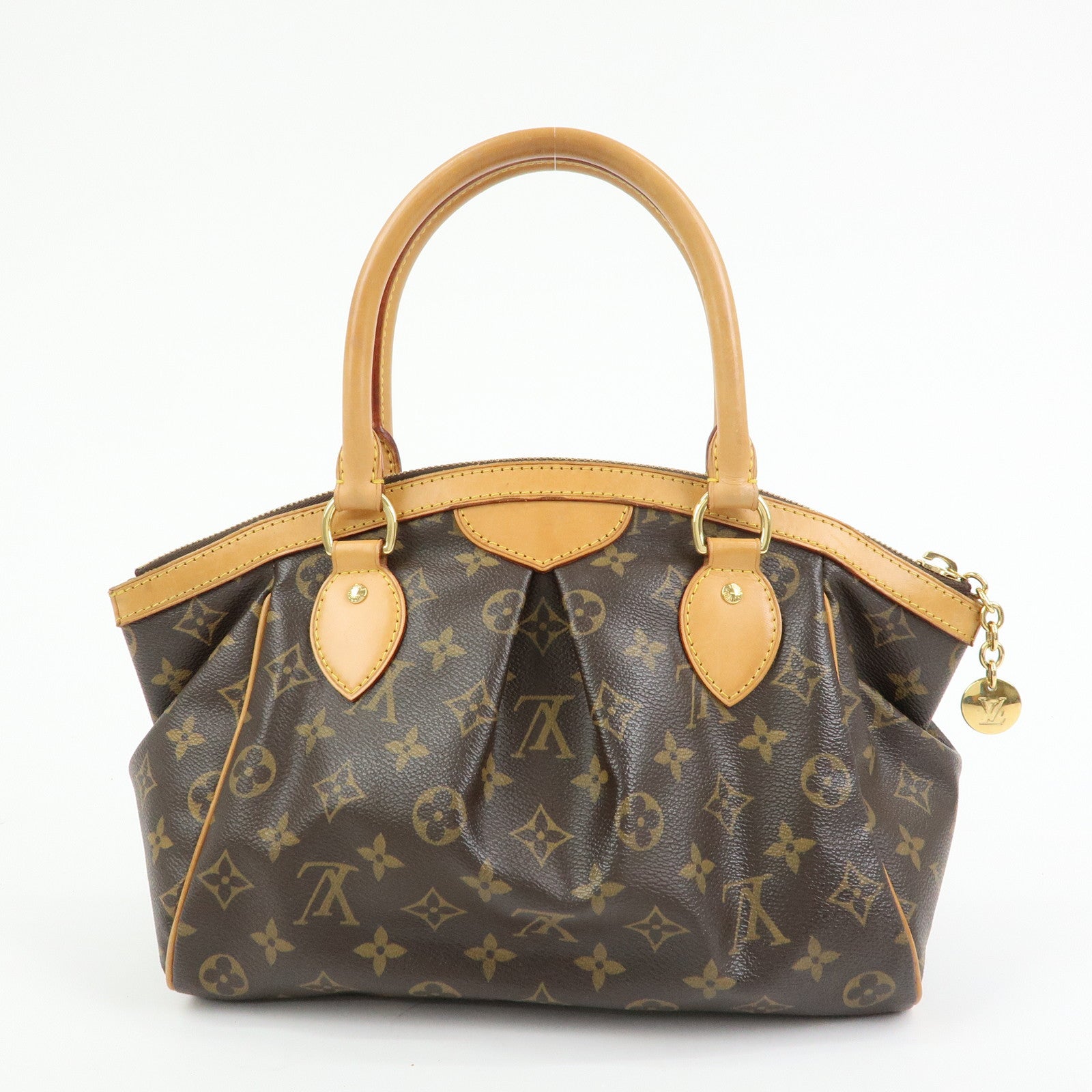 Louis Vuitton Monogram Tivoli PM Hand Bag Shoulder Bag Brown M40143