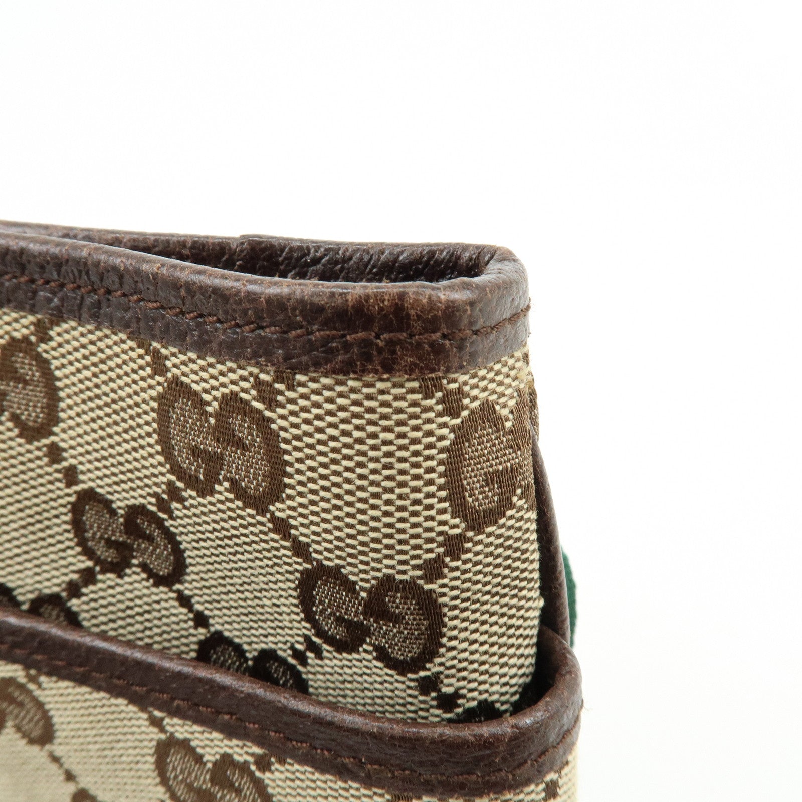 GUCCI Sherry GG Canvas Shoulder Crossbody Bag Beige Brown 141863