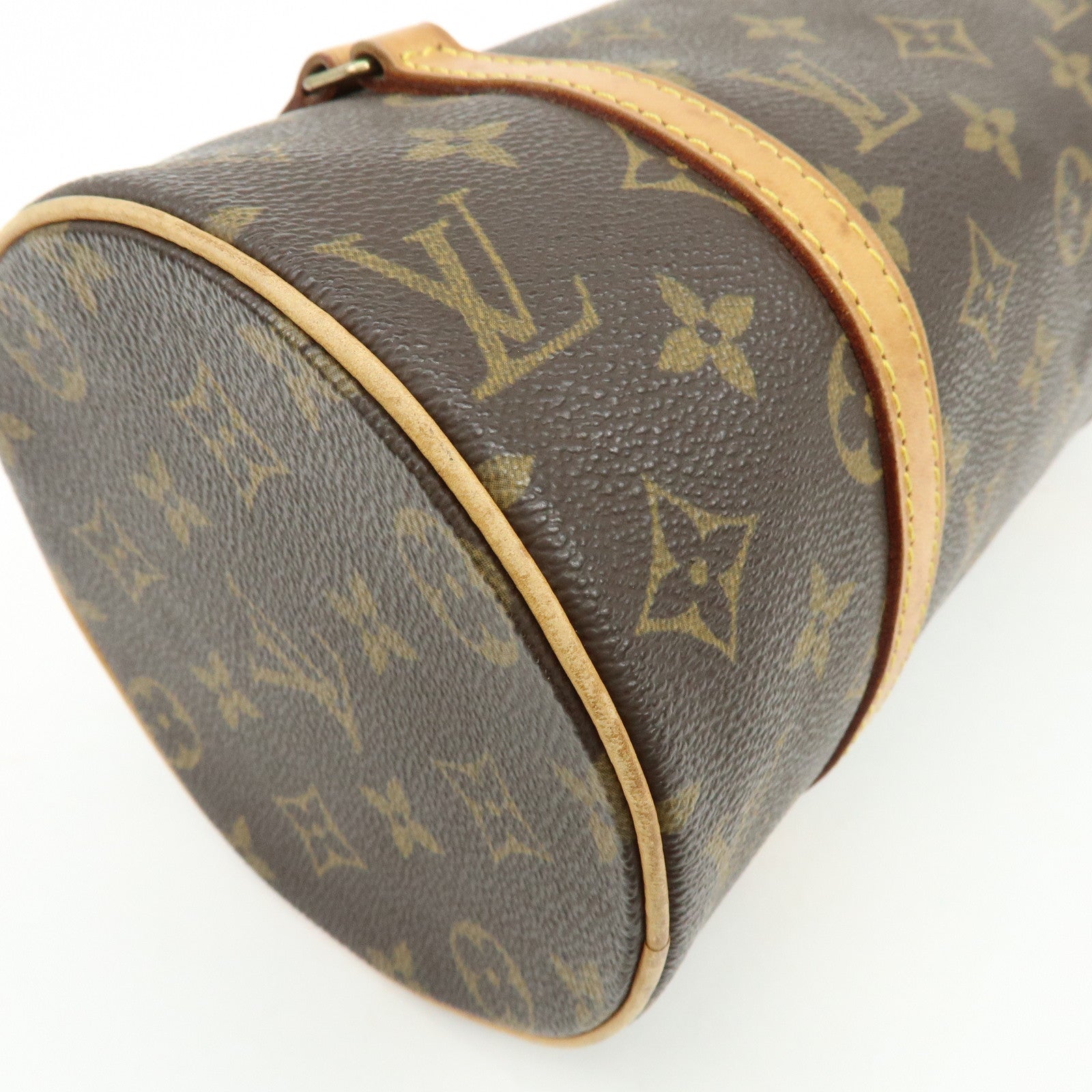 Louis Vuitton Monogram Papillon 26 Hand Bag Brown M51386