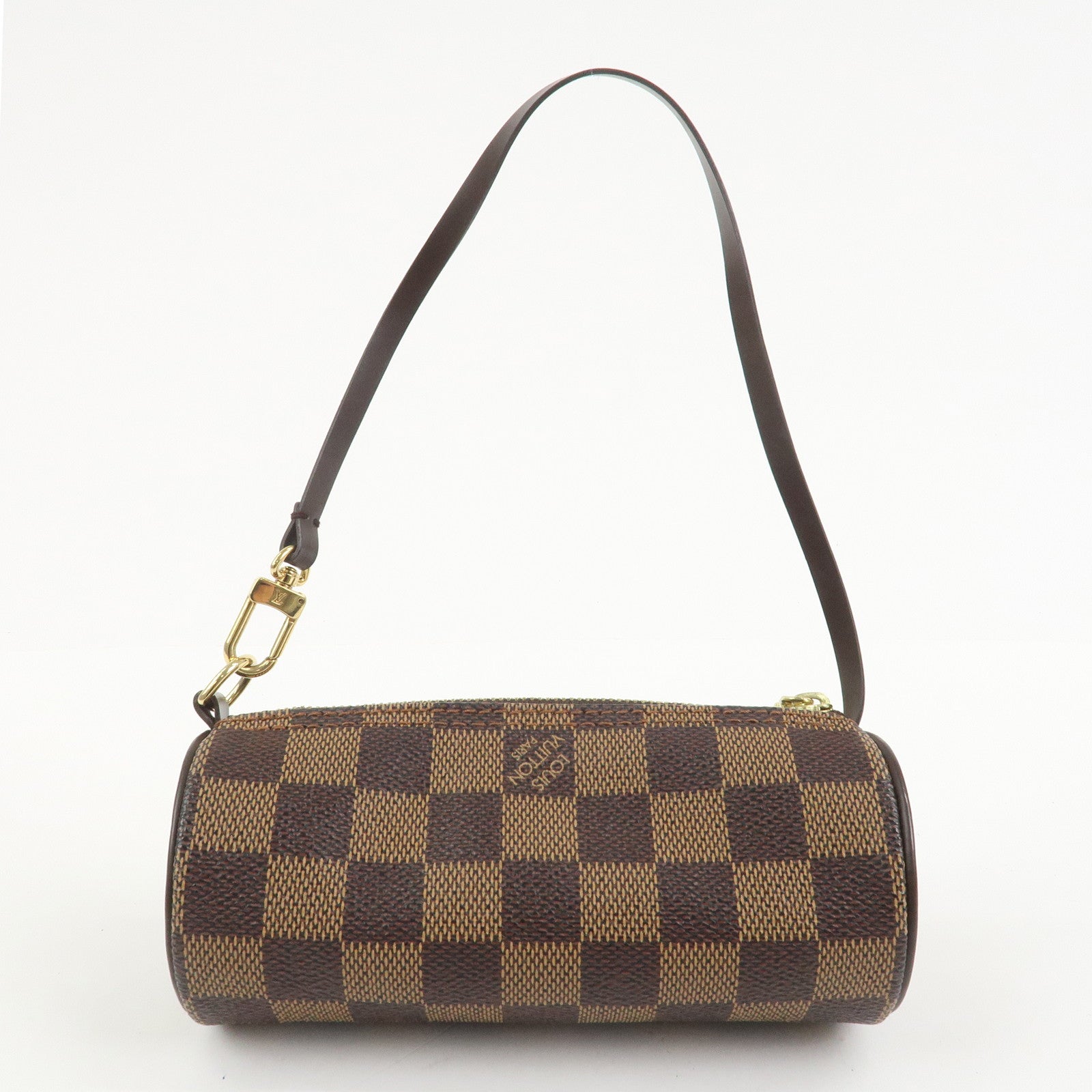 Louis Vuitton Damier Ebene Mini Pouch for Papillon Bag Brown
