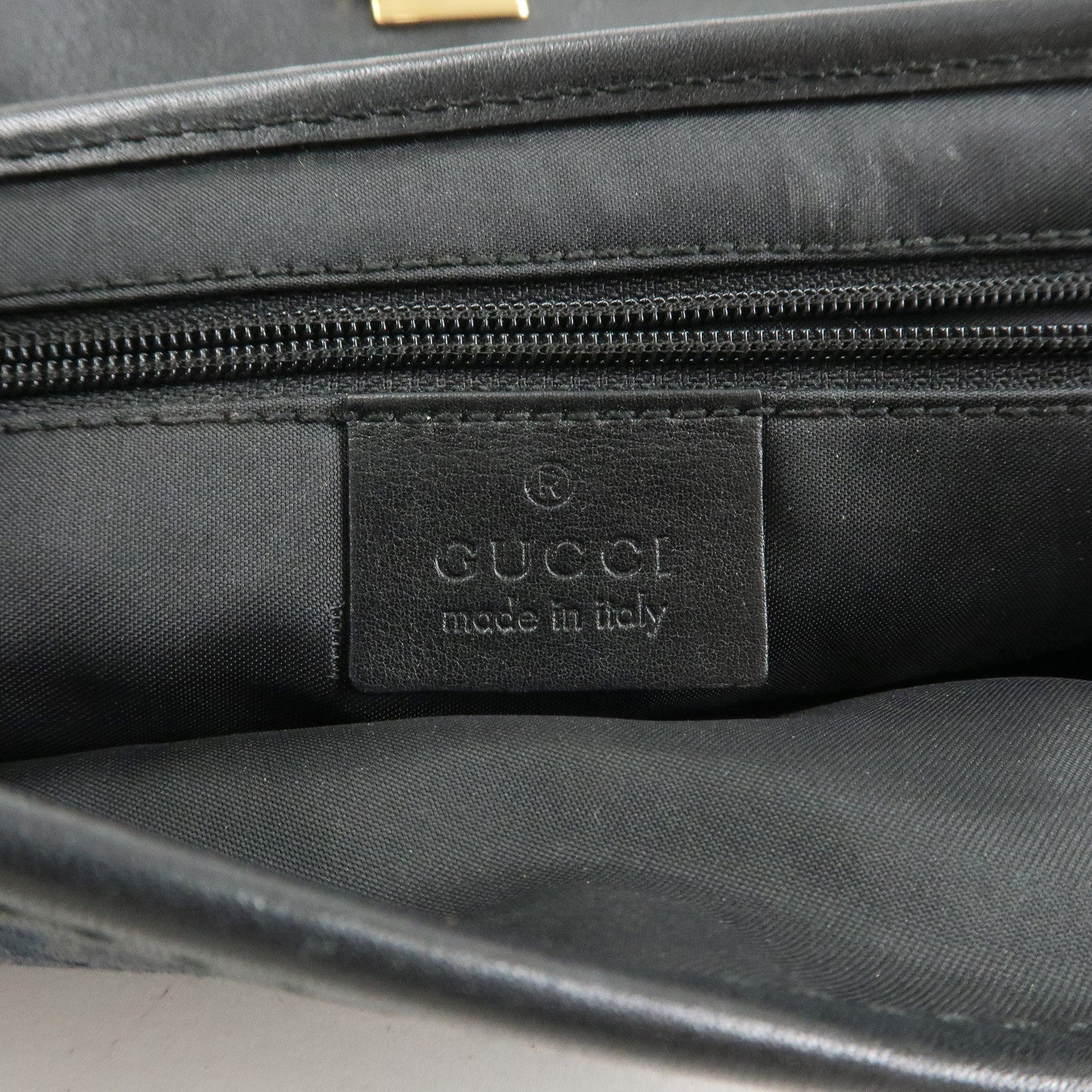 GUCCI Tiger Head GG Canvas Leather Chain Shoulder Bag 001.4113