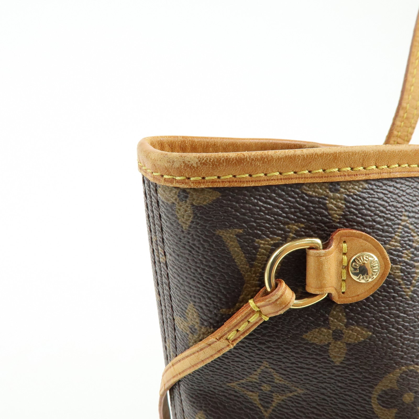 Louis Vuitton Monogram Neverfull PM Tote Bag Hand Bag M40155