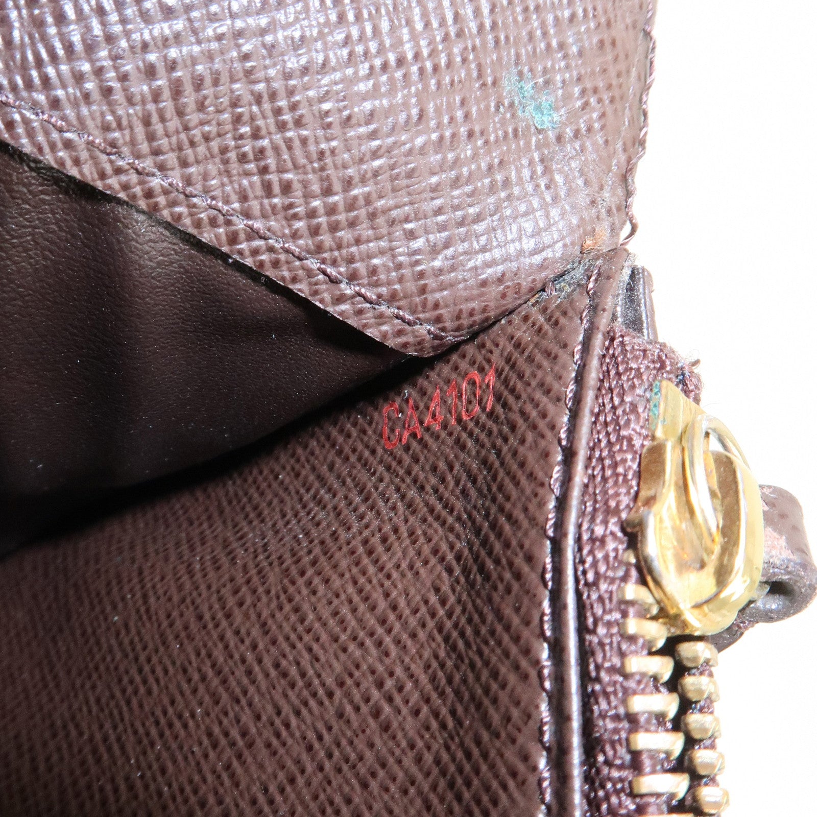 Louis Vuitton Damier Portefeuille Insolite Zippy Long Wallet N63071