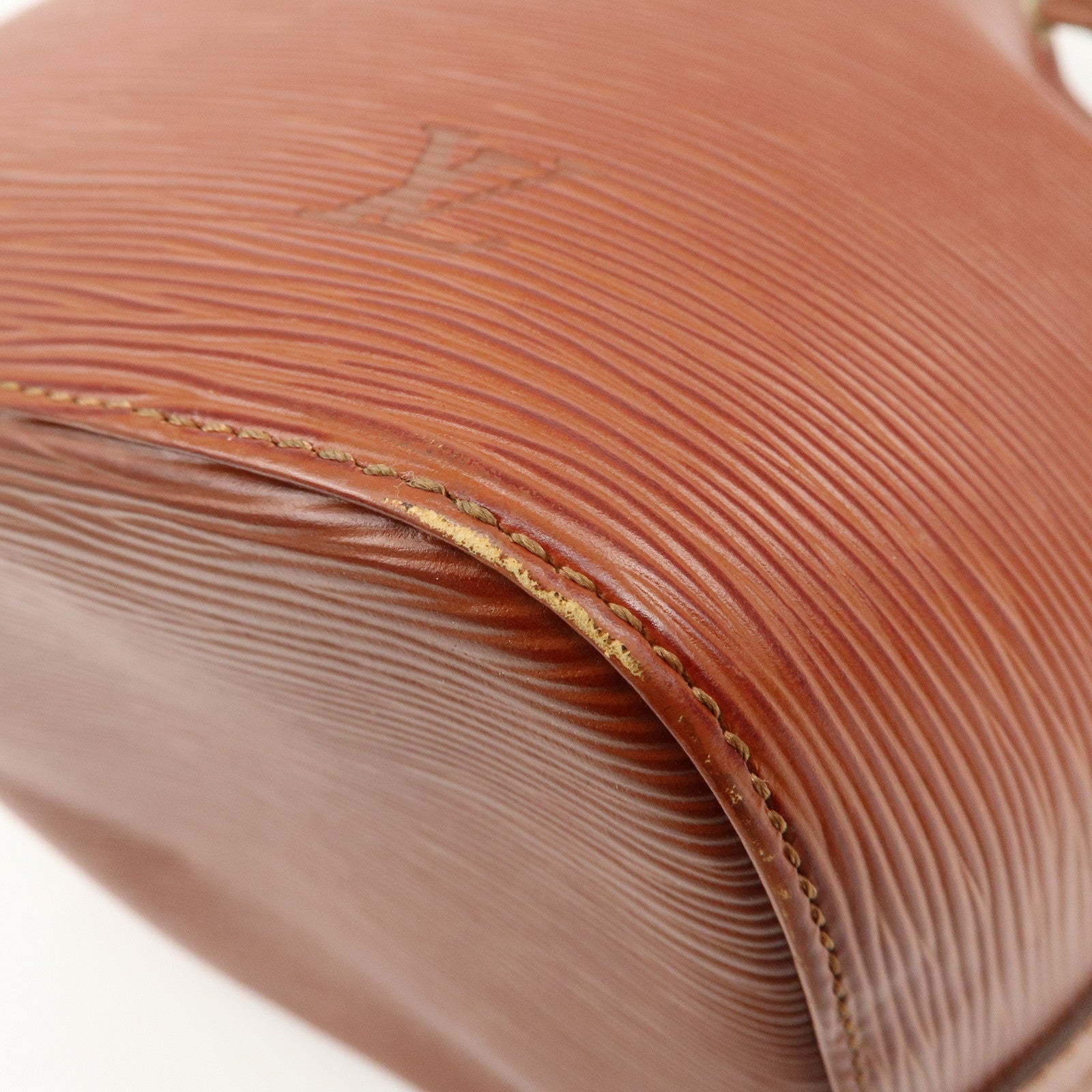 Louis Vuitton Epi Petit Noe Shoulder Bag Kenya Brown M44103