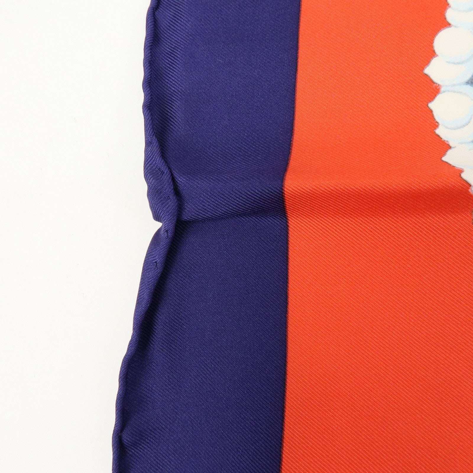 HERMES Carre 90 Silk 100% Scarf Plaza de Toros Bullring Red Navy