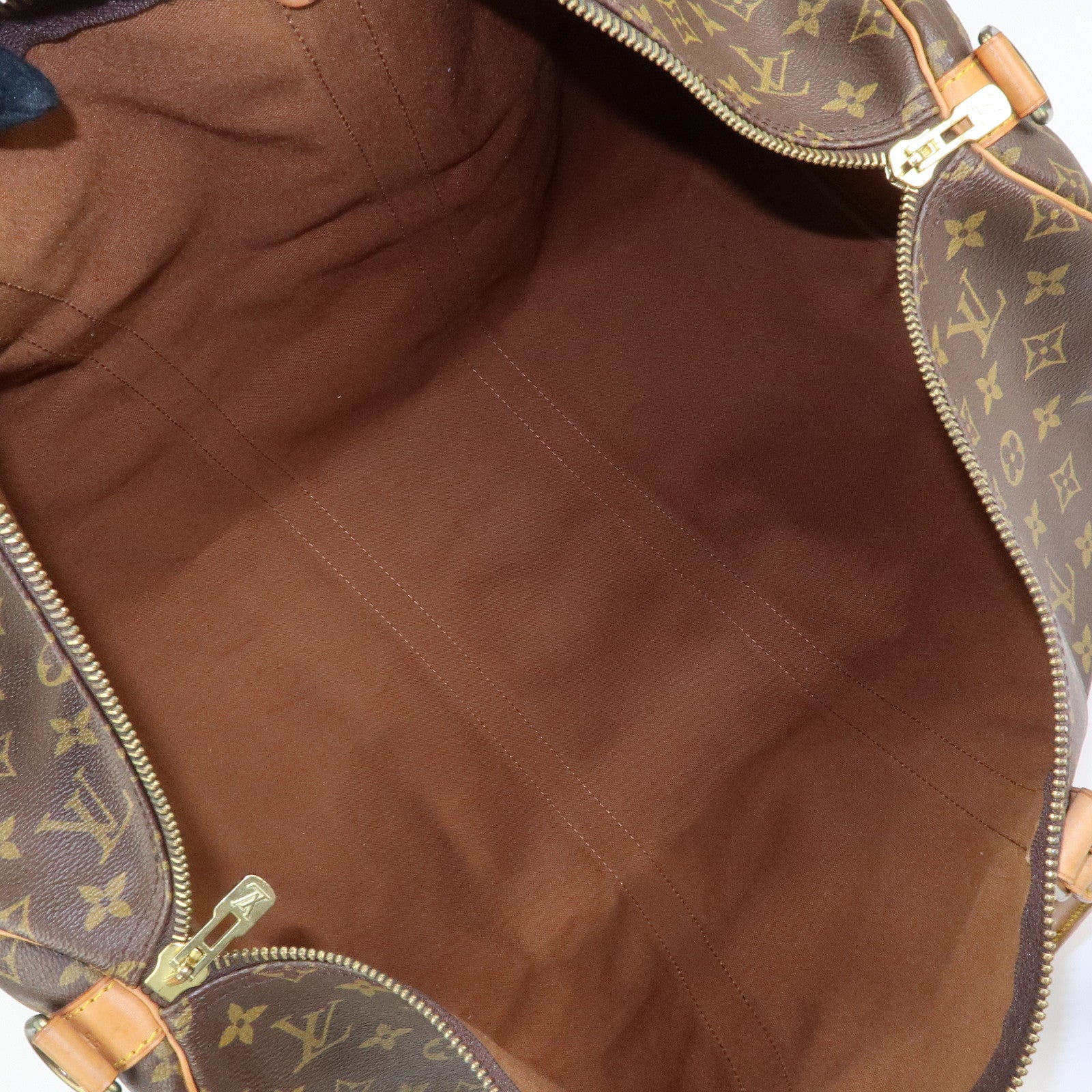Louis Vuitton Monogram Keep All Bandouliere 55 Boston Bag M41414