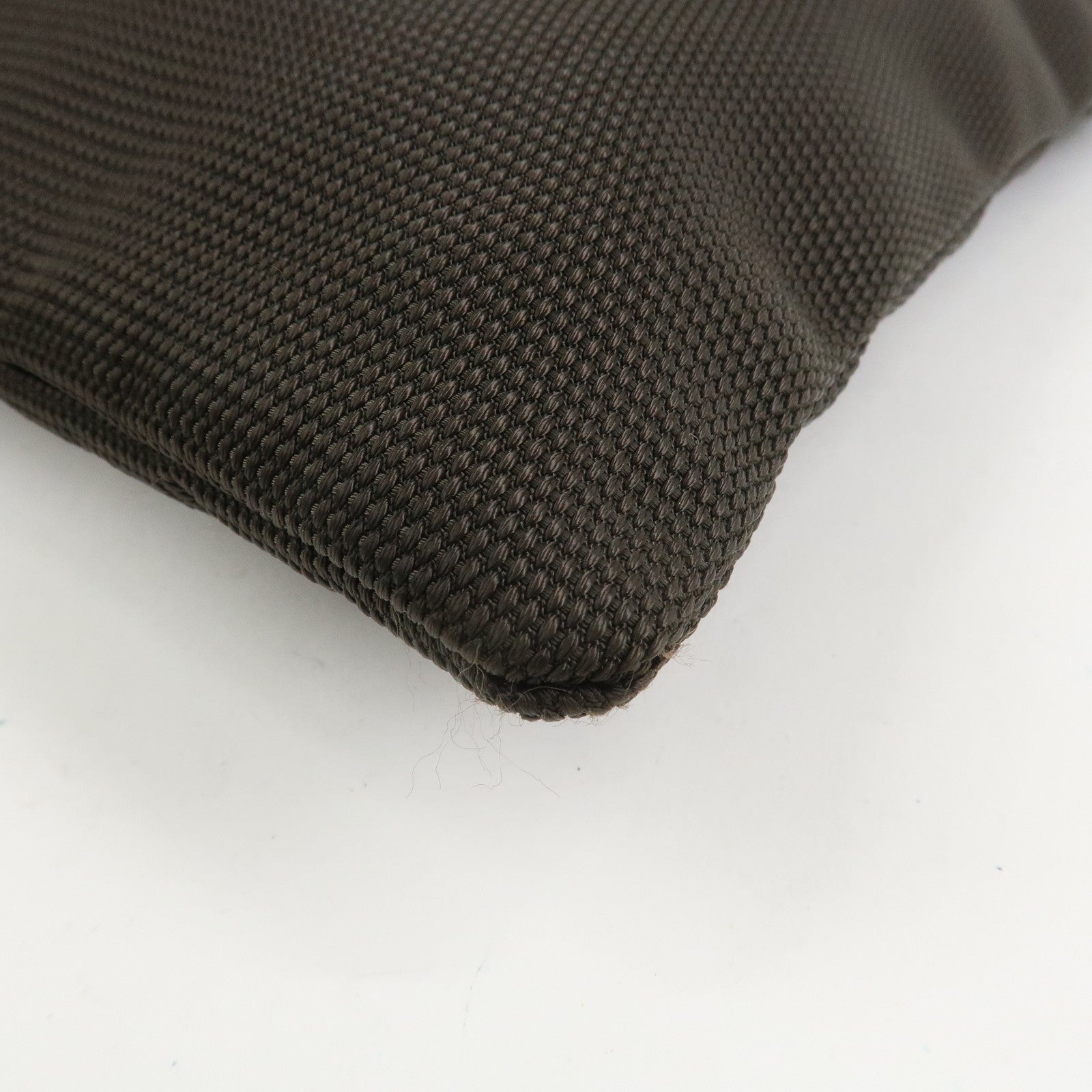 SAINT LAURENT PARIS Kahala Nylon Leather Tote Bag Brown 123435