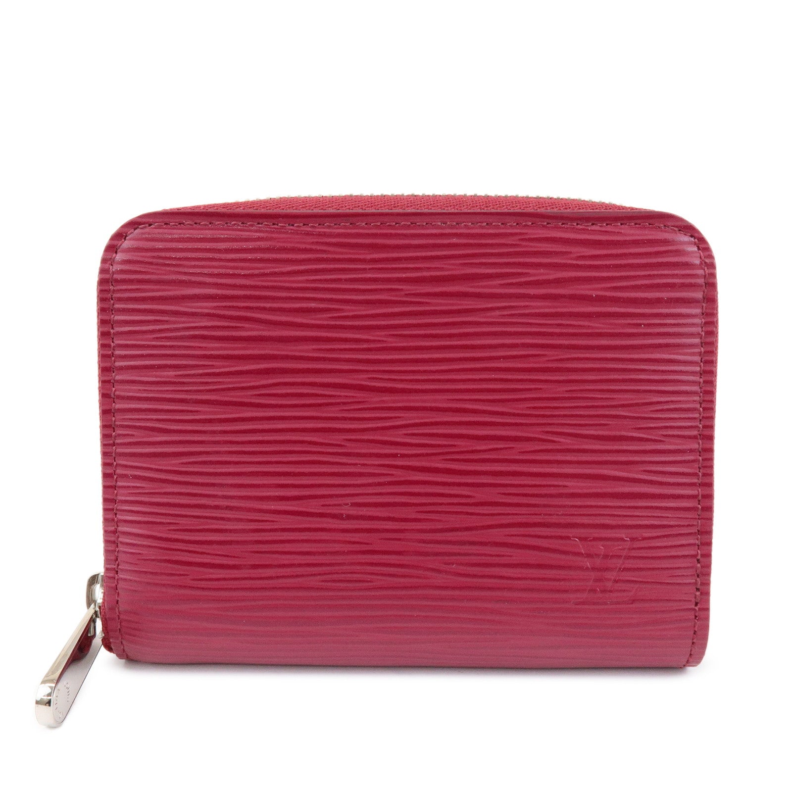 Louis Vuitton Epi Leather Zippy Coin Purse Coin Case Fuchsia M60383
