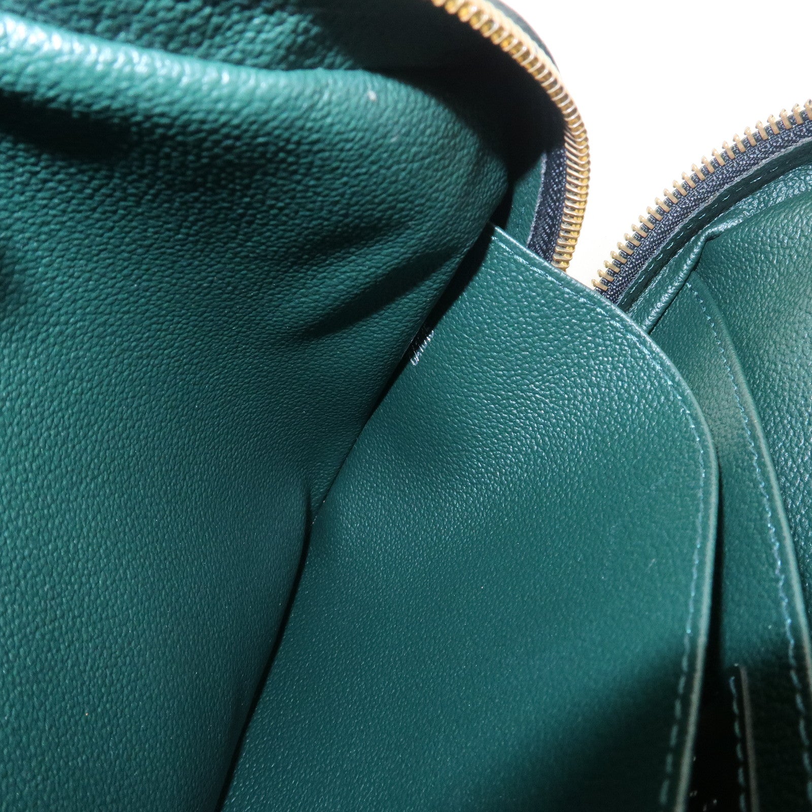 Louis Vuitton Set of 2 Taiga Leather Pouch Epicea M30214 M30304 Used