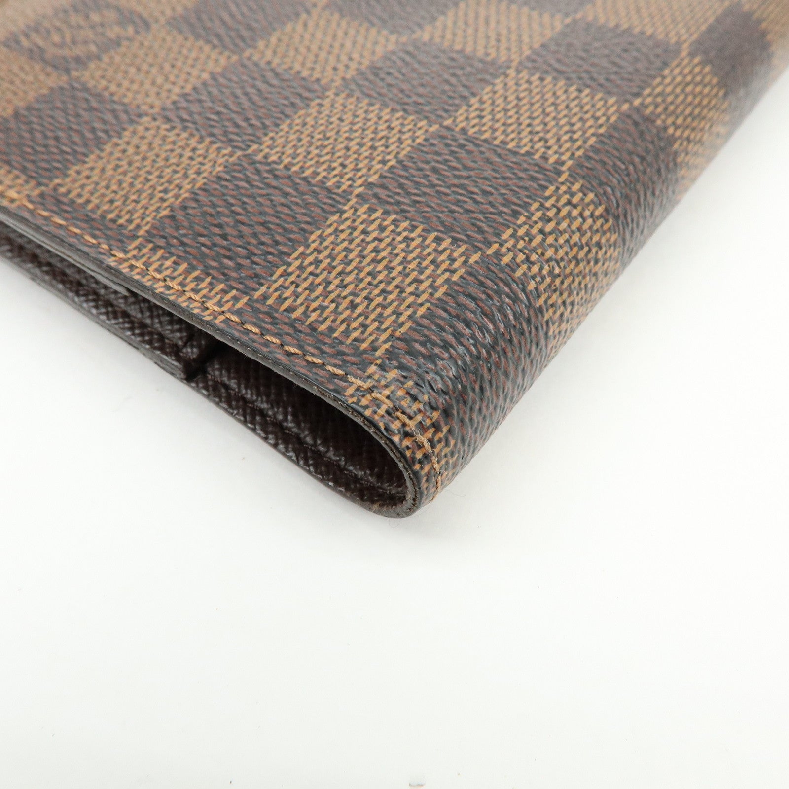 Louis Vuitton Damier Ebene Agenda PM Planner Cover Brown R20700
