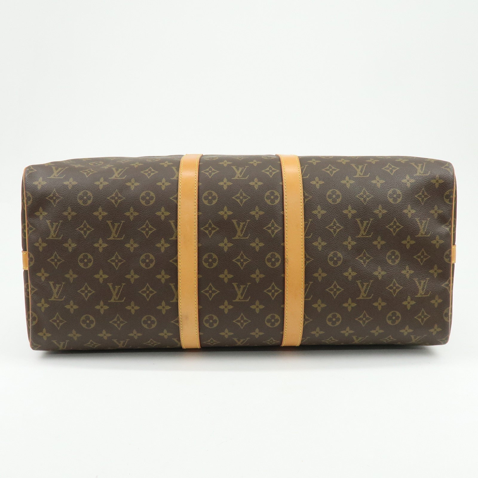 Louis Vuitton Monogram Keep All Bandouliere 55 Boston Bag M41414