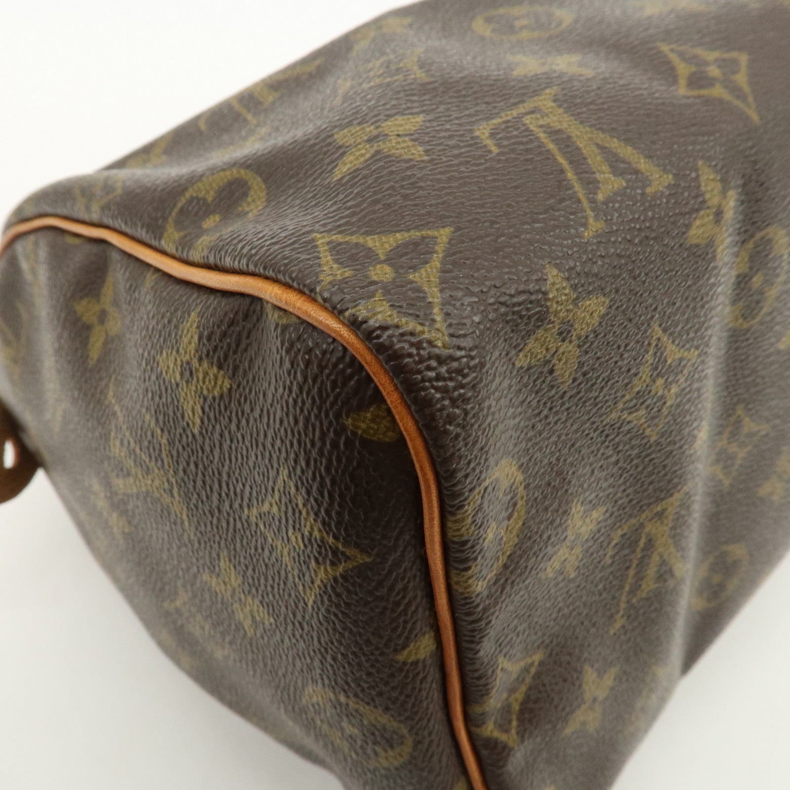 Louis Vuitton Monogram Speedy 25 Boston Bag Hand Bag Brown M41528