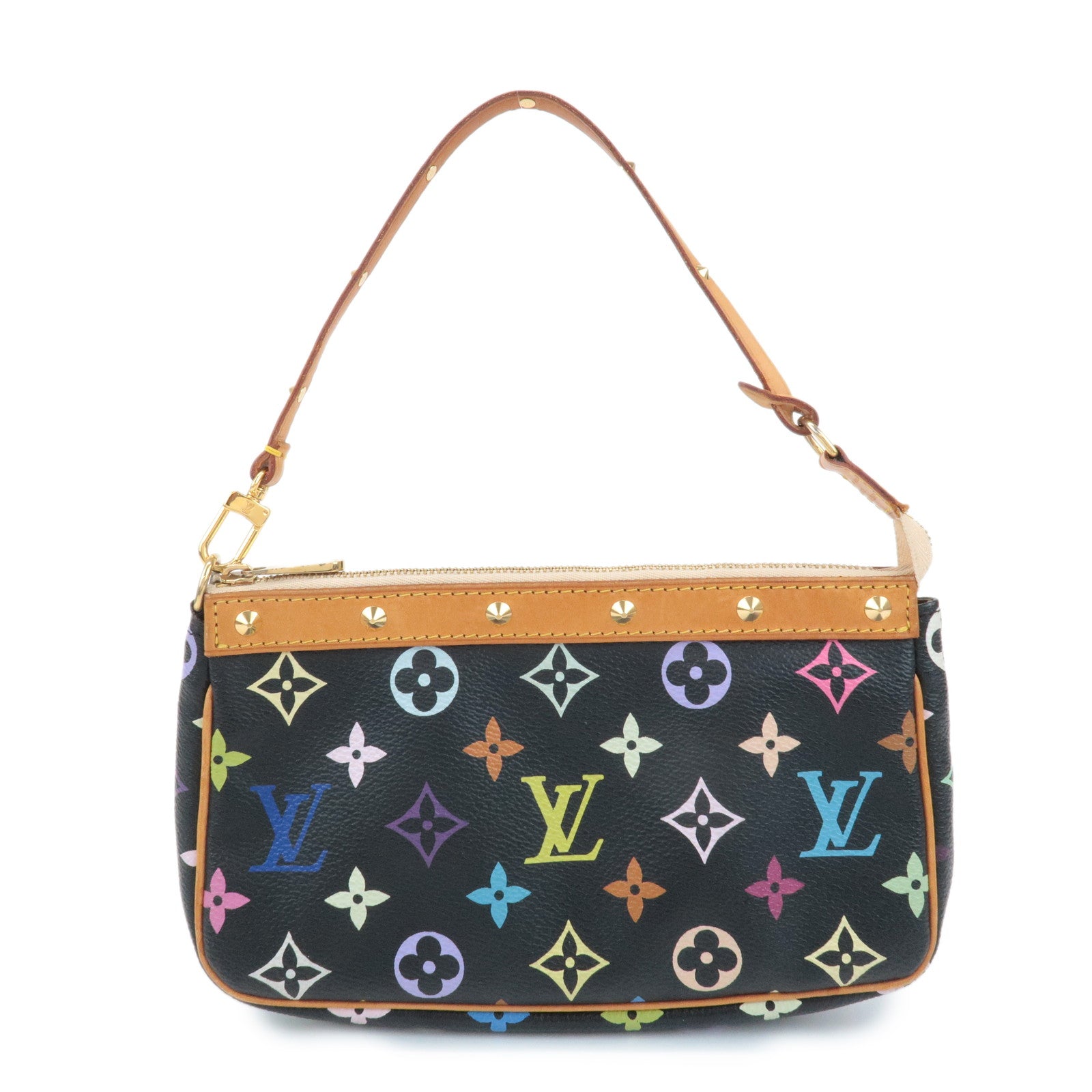 Louis Vuitton Monogram Multicolor Pochette Accessoires Noir M92648