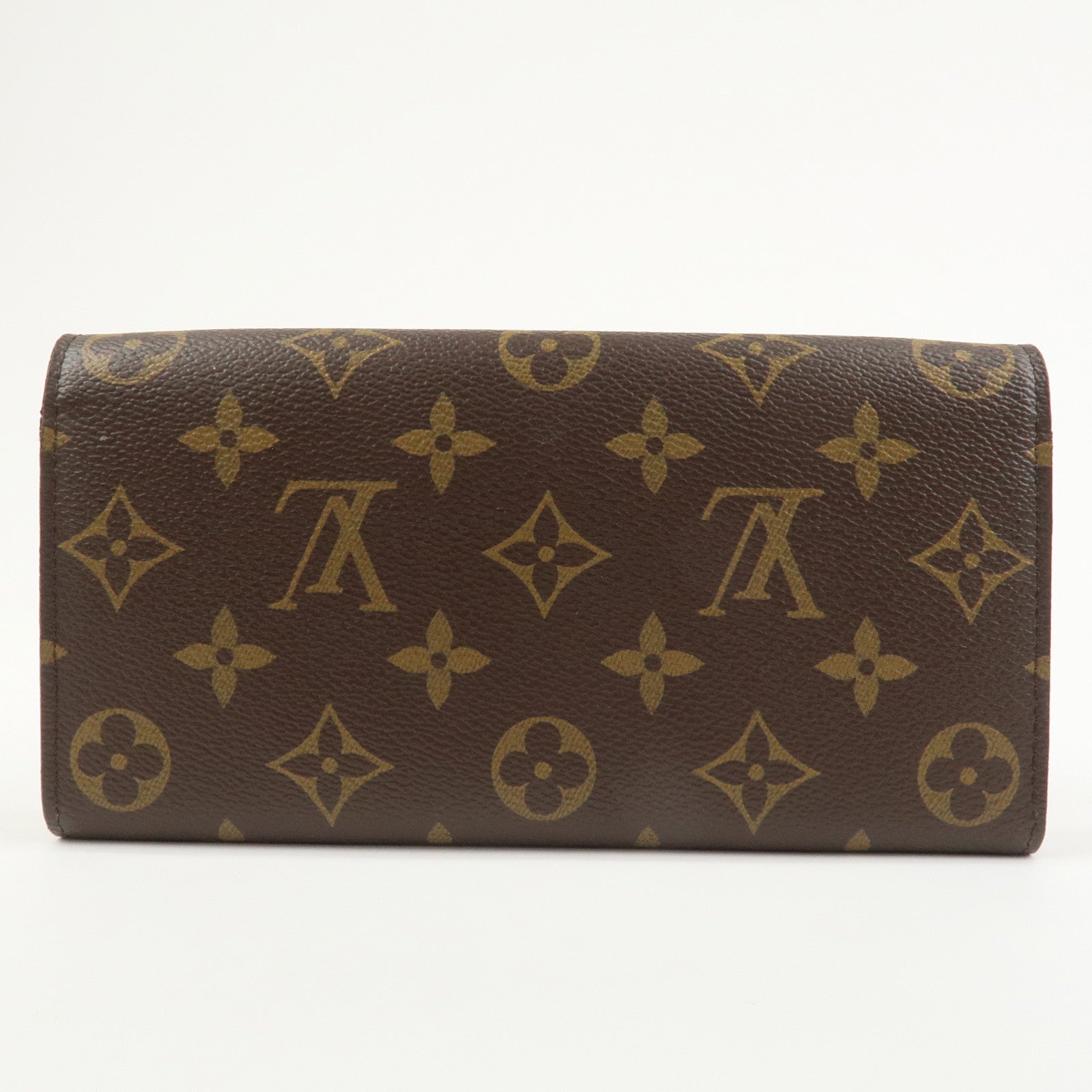 Louis Vuitton Monogram Portefeuille テ盈ilie Long Wallet Brown M60698