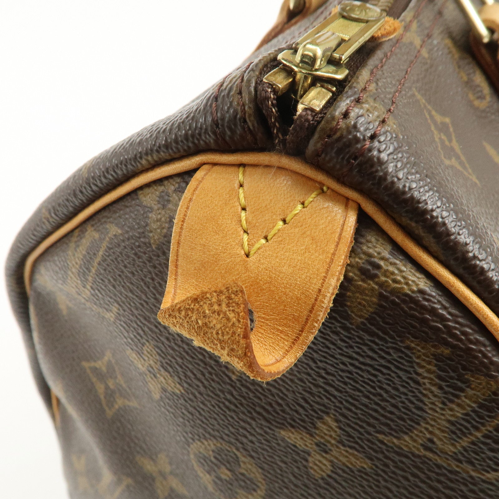 Louis Vuitton Monogram Speedy 30 Boston Bag Hand Bag Brown M41526
