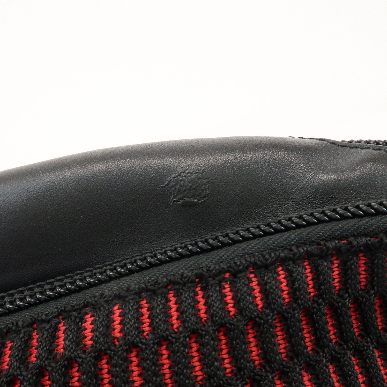 Christian Louboutin Paris New York City Leather Body Bag Black