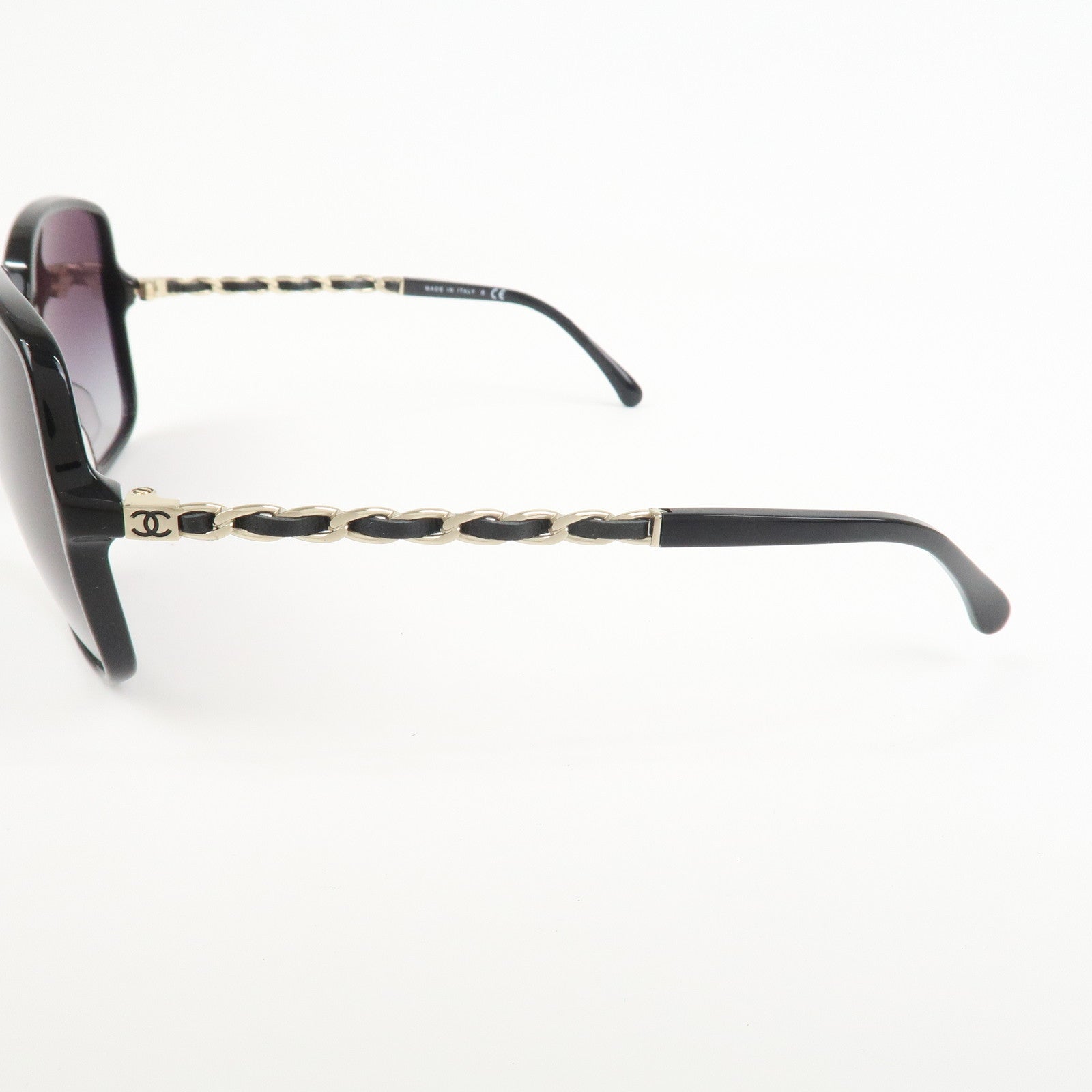 CHANEL COCO Mark Plastic Sunglasses 5210-Q-A c.501/3C 57□17 135 3N