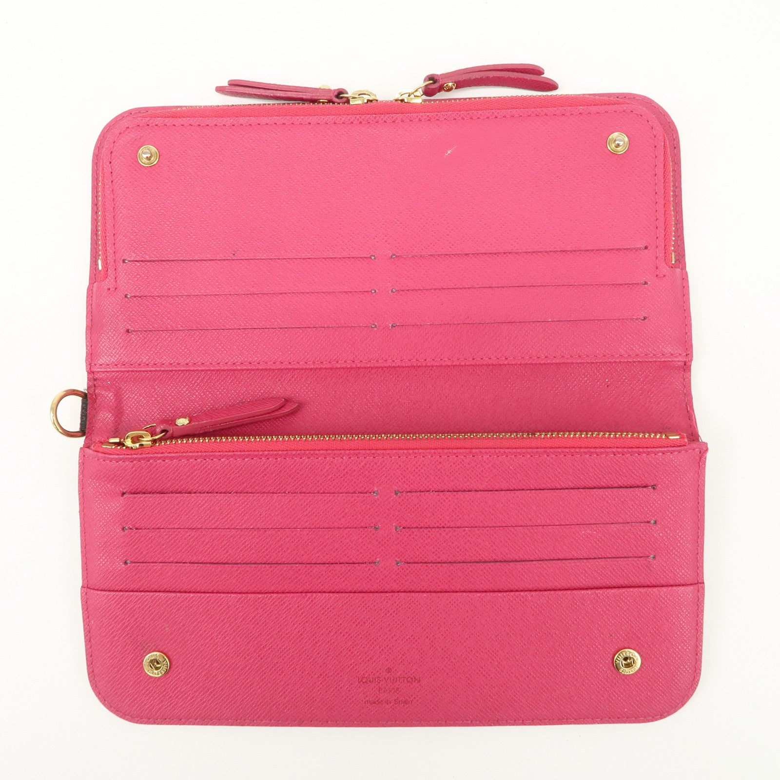 Louis Vuitton Multicolor Portefeuille Insolite Long Wallet Noir M93754 Used