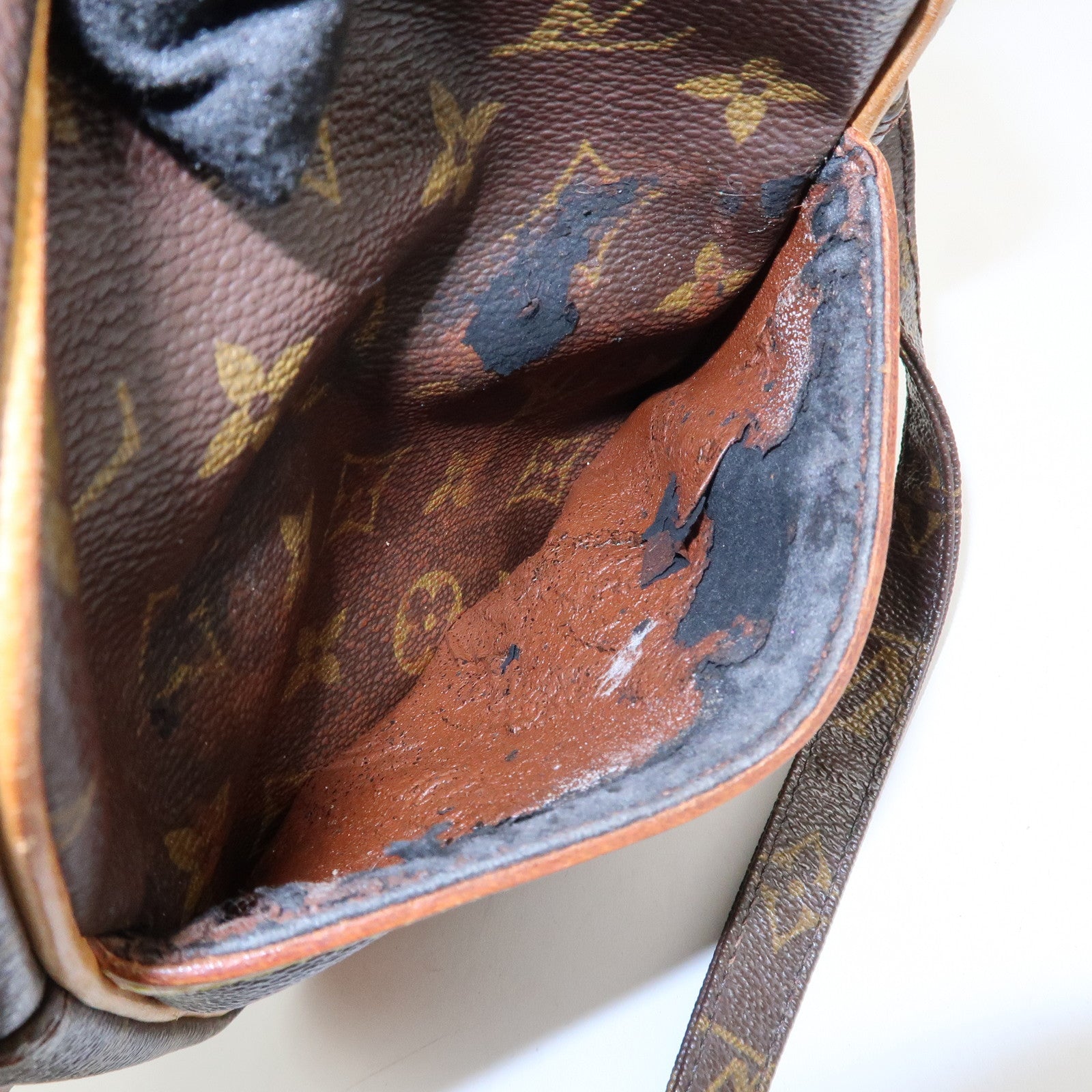 Louis Vuitton Monogram Danube Shoulder Bag Crossbody Bag M45266 Used