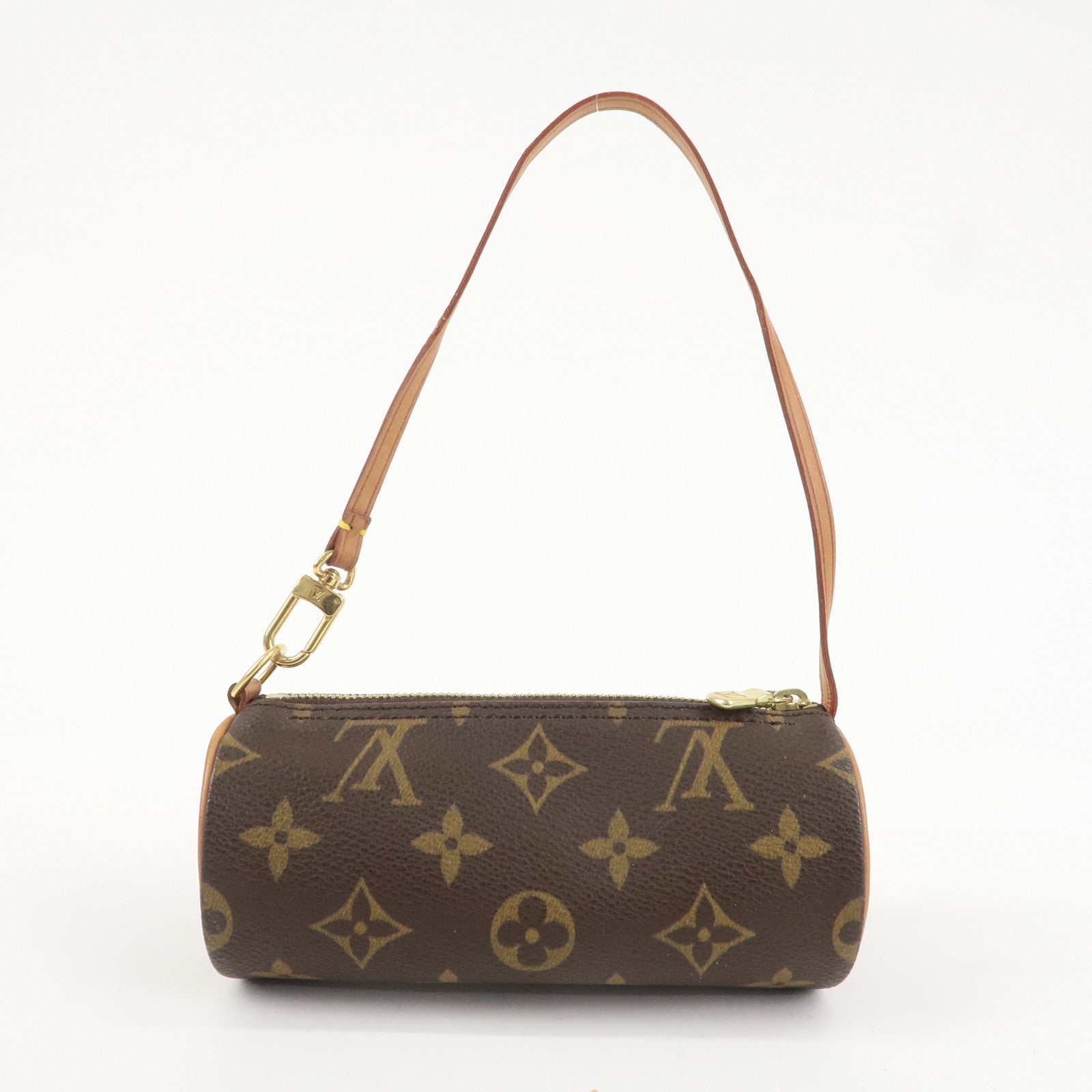 Louis Vuitton Set of 2 Monogram Mini Pouch for Papillon Bag Brown Used