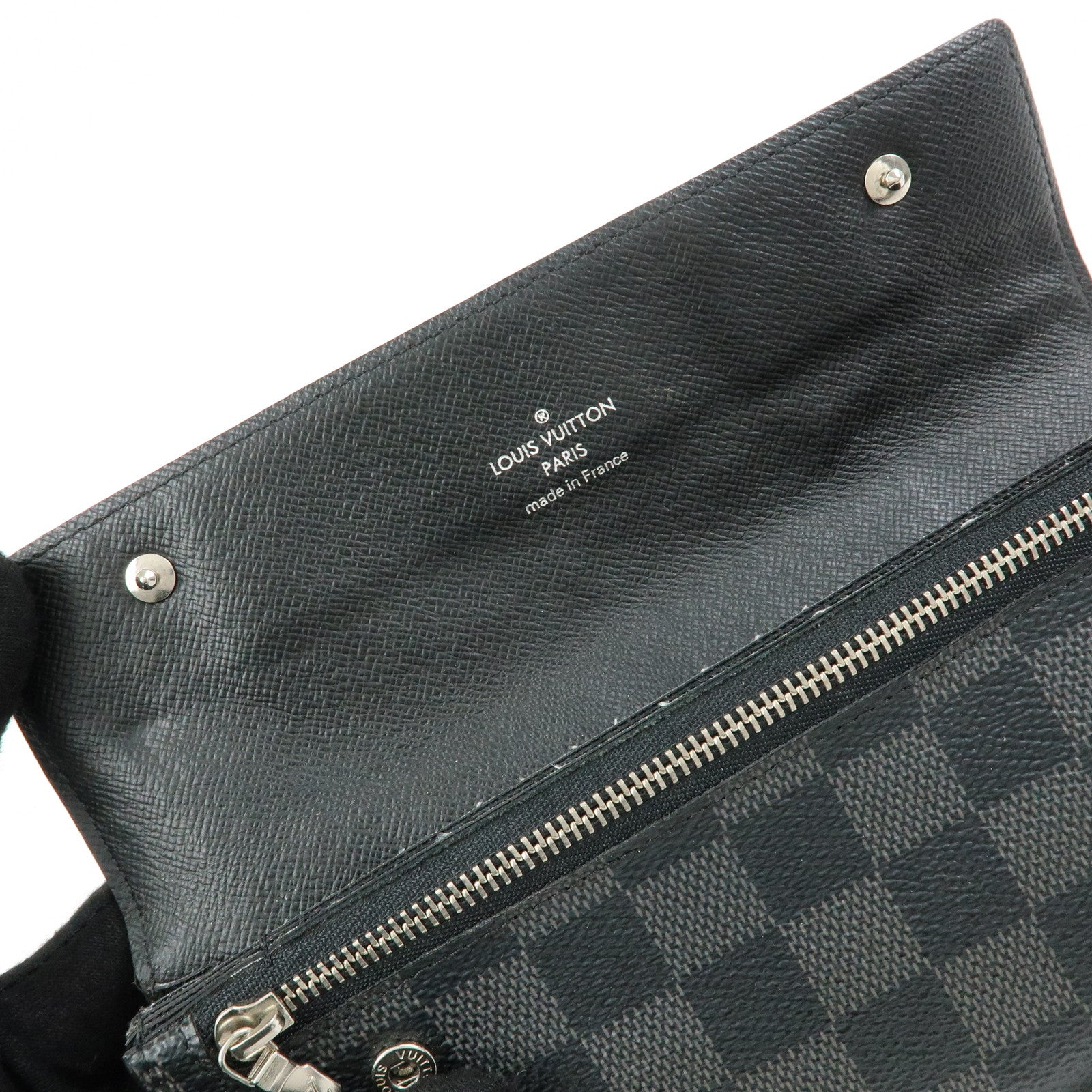Louis Vuitton Damier Graphite Portefeuille Accordion Wallet N60023