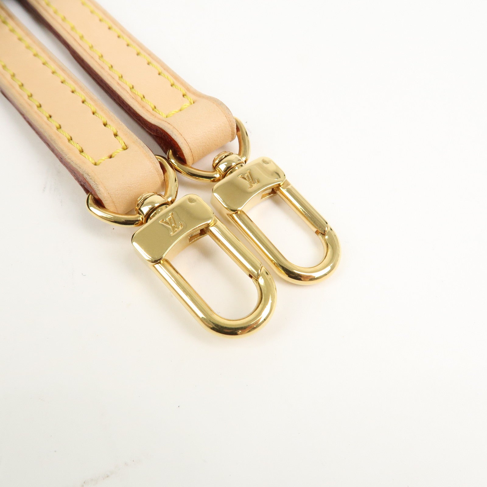 Louis Vuitton Nume Leather Shoulder Strap 120cm Natural J00145