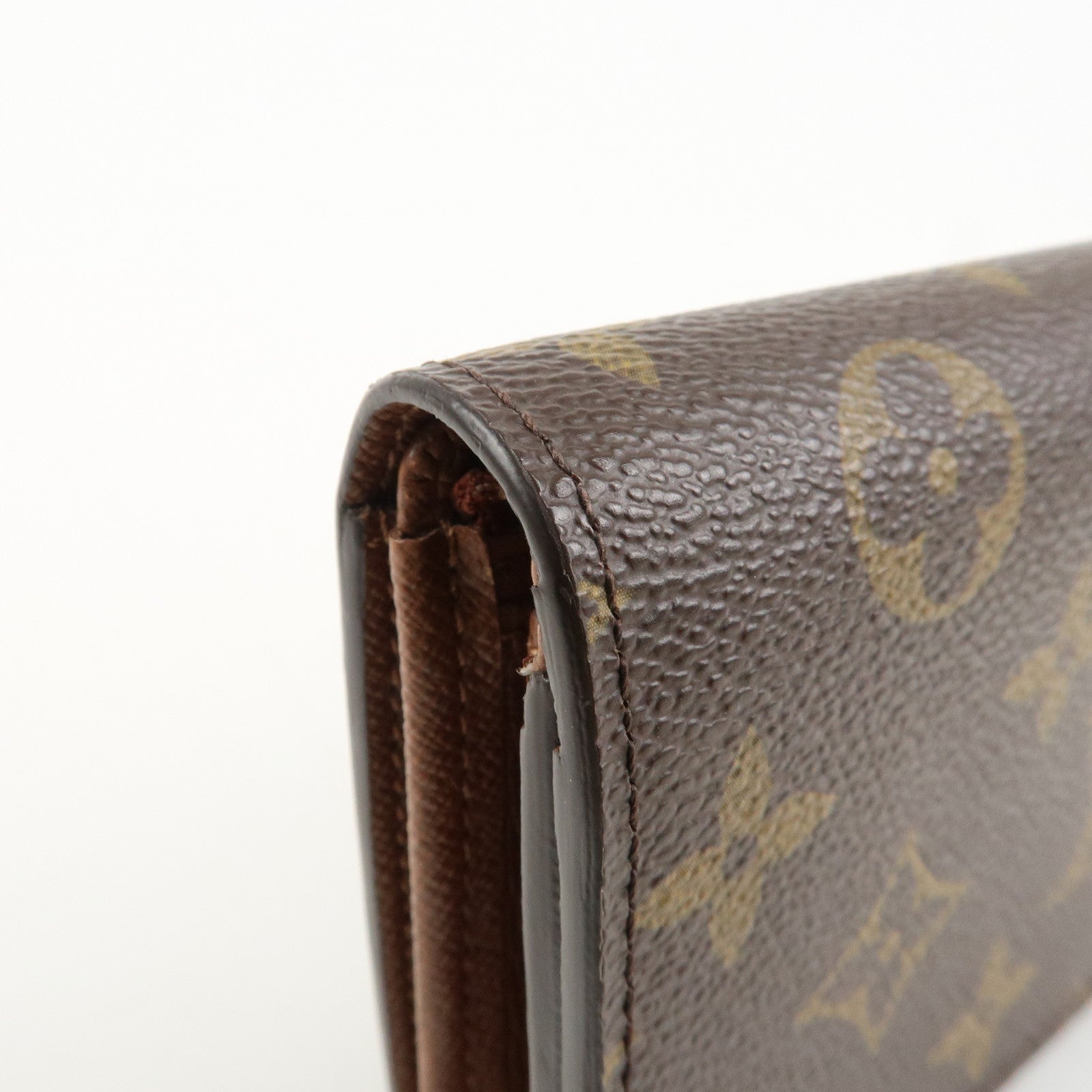 Louis Vuitton Monogram Portefeuille Tresor Wallet M61736 Used