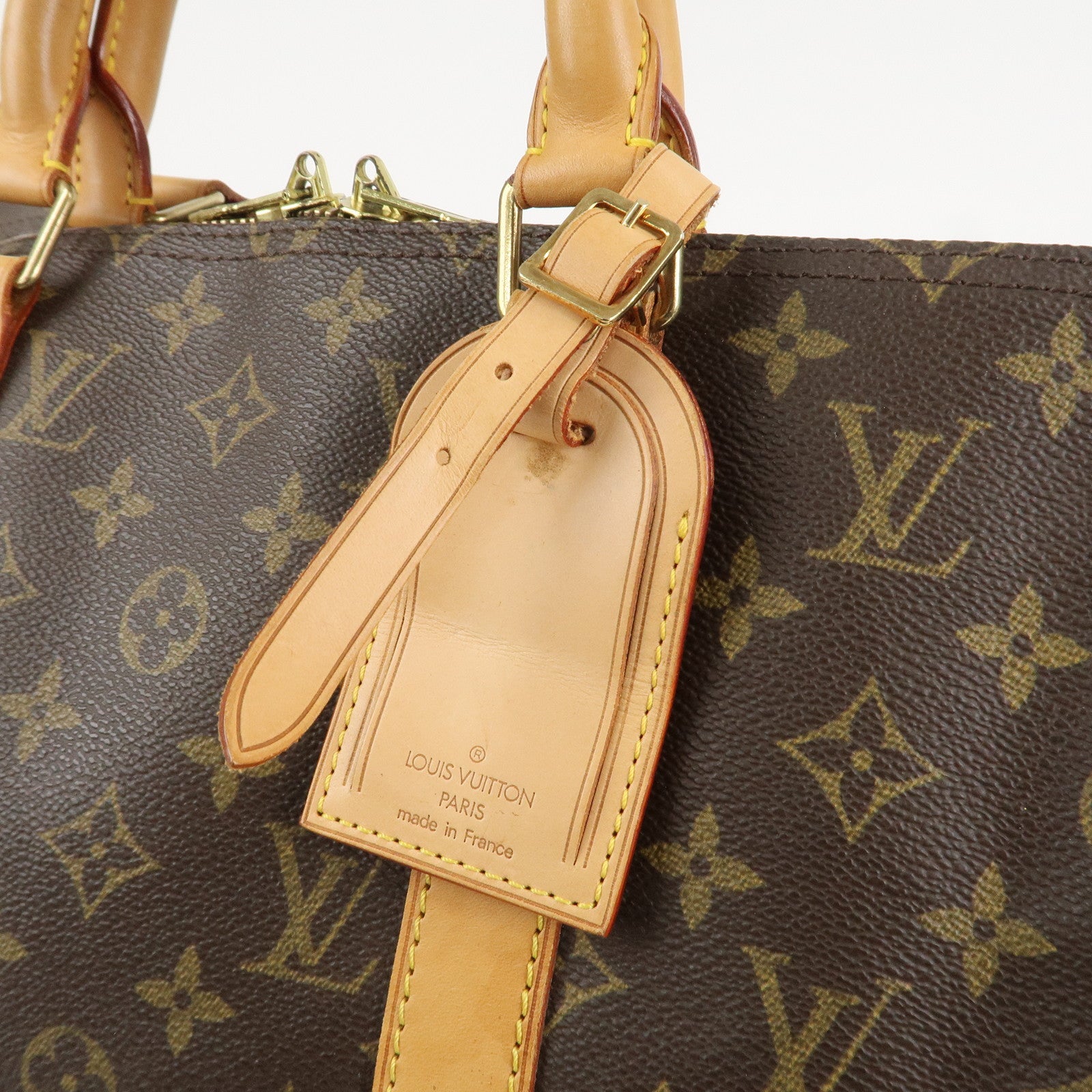 Louis Vuitton Monogram Keep All 50 Bandouliere Boston Bag M41416 Used