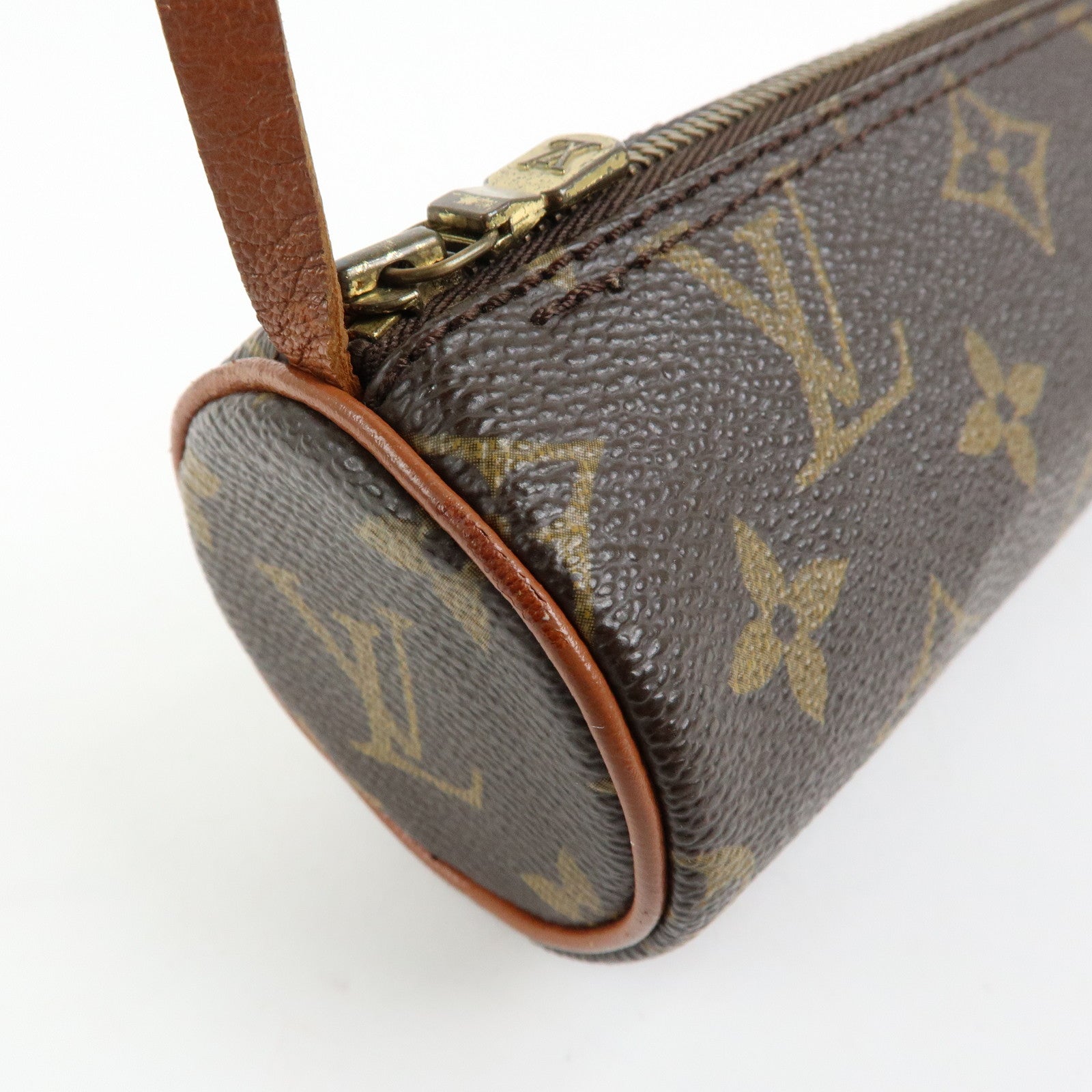 Louis Vuitton Monogram Mini Pouch for Papillon Bag Brown