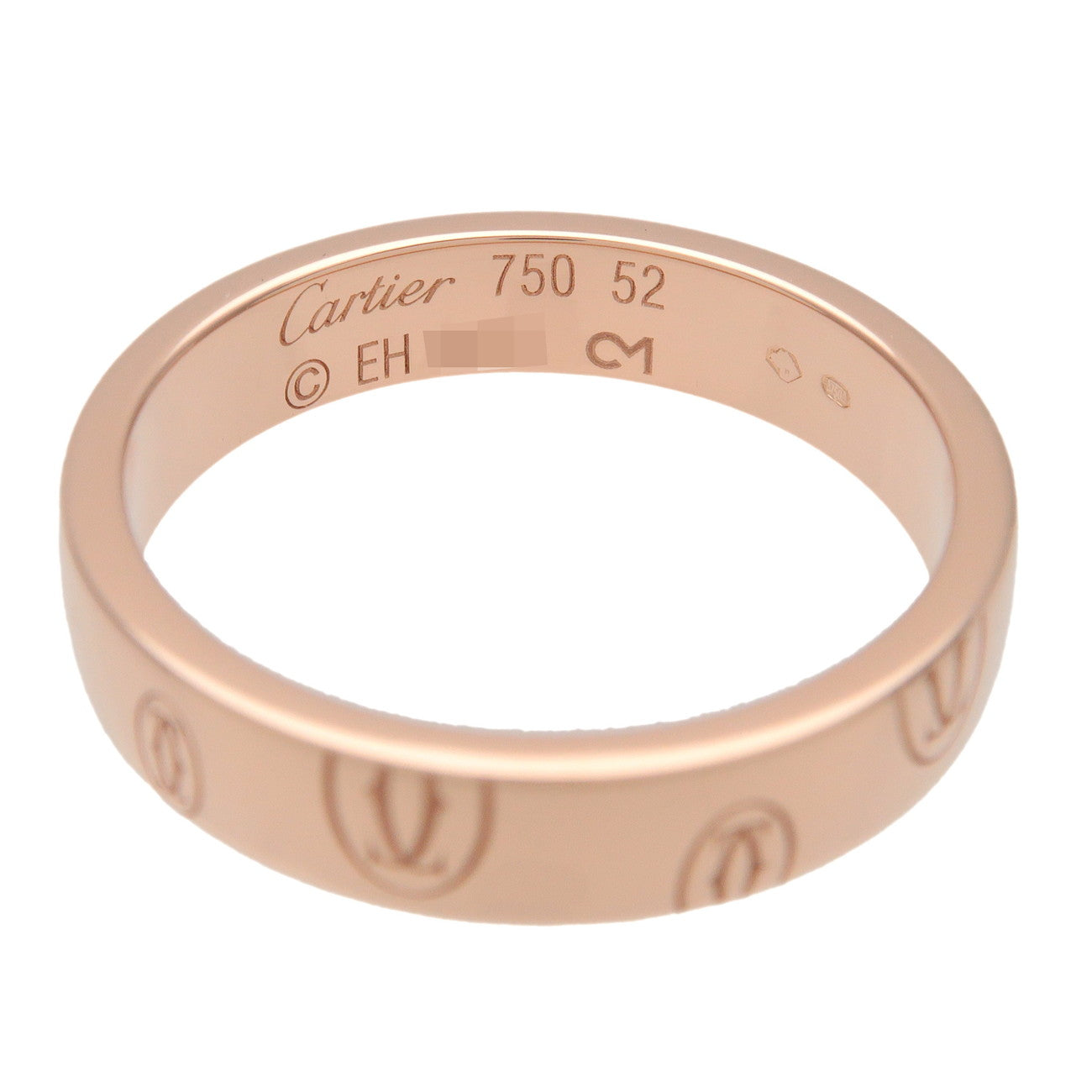 Cartier Happy Birthday Ring K18 750PG Rose Gold #52 0US6 EU52 HK13