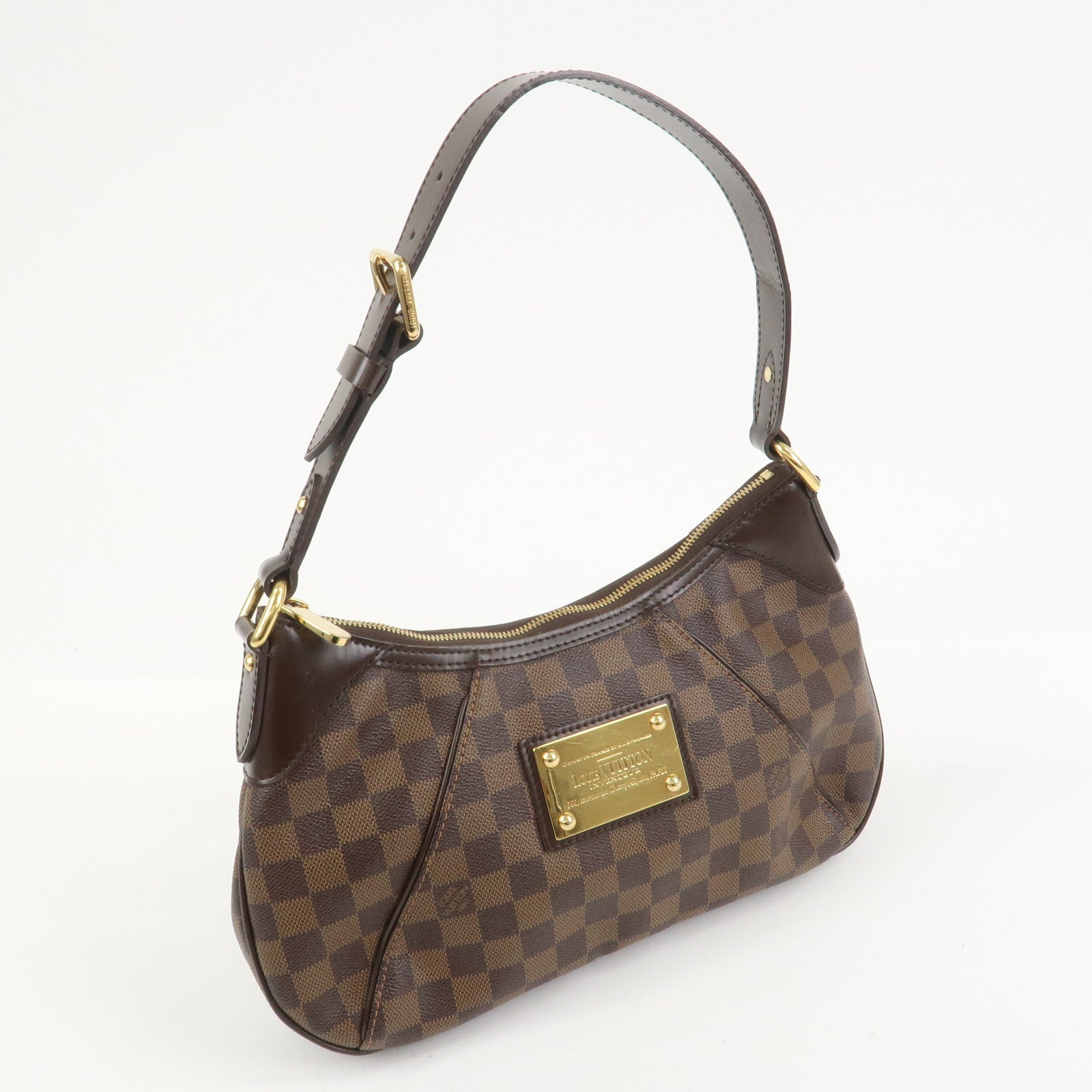 Louis Vuitton Damier Ebene Thames PM Shoulder Bag Hand Bag N48180