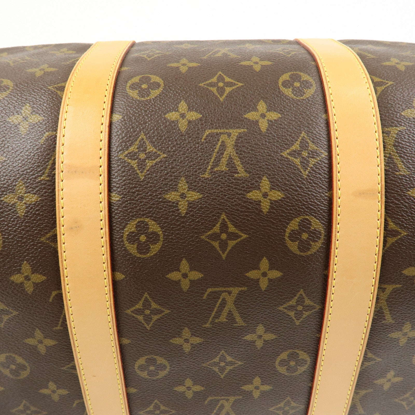 Louis Vuitton Monogram Keep All 55 Bandouliere Boston Bag M56714