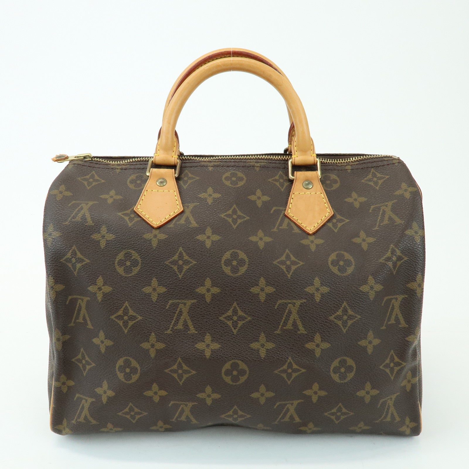 Louis Vuitton Monogram Speedy 30 Boston Bag Hand Bag Brown M41526
