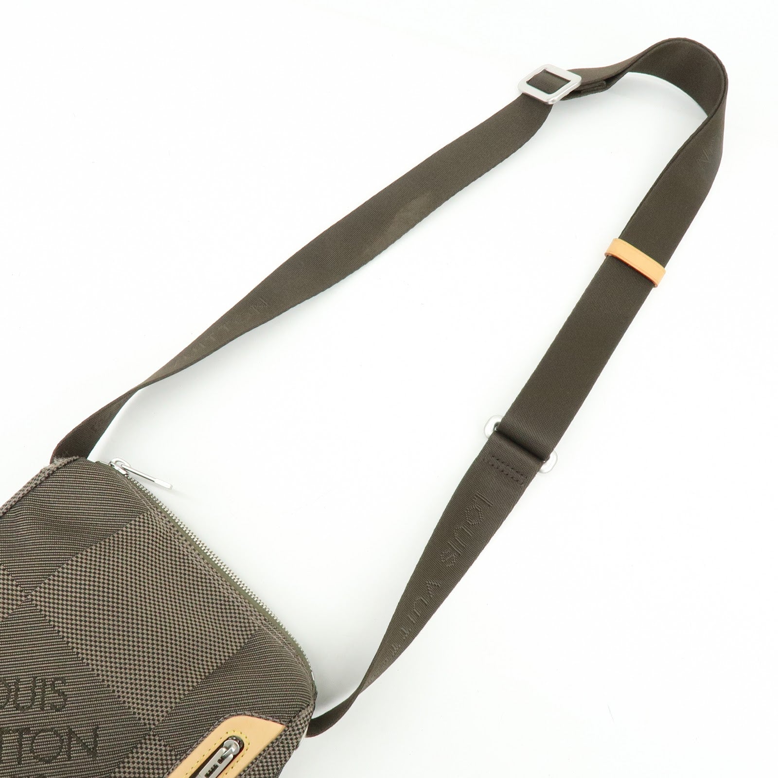 Louis Vuitton Damier Geant Citadan PM Shoudler Bag Terre M93043