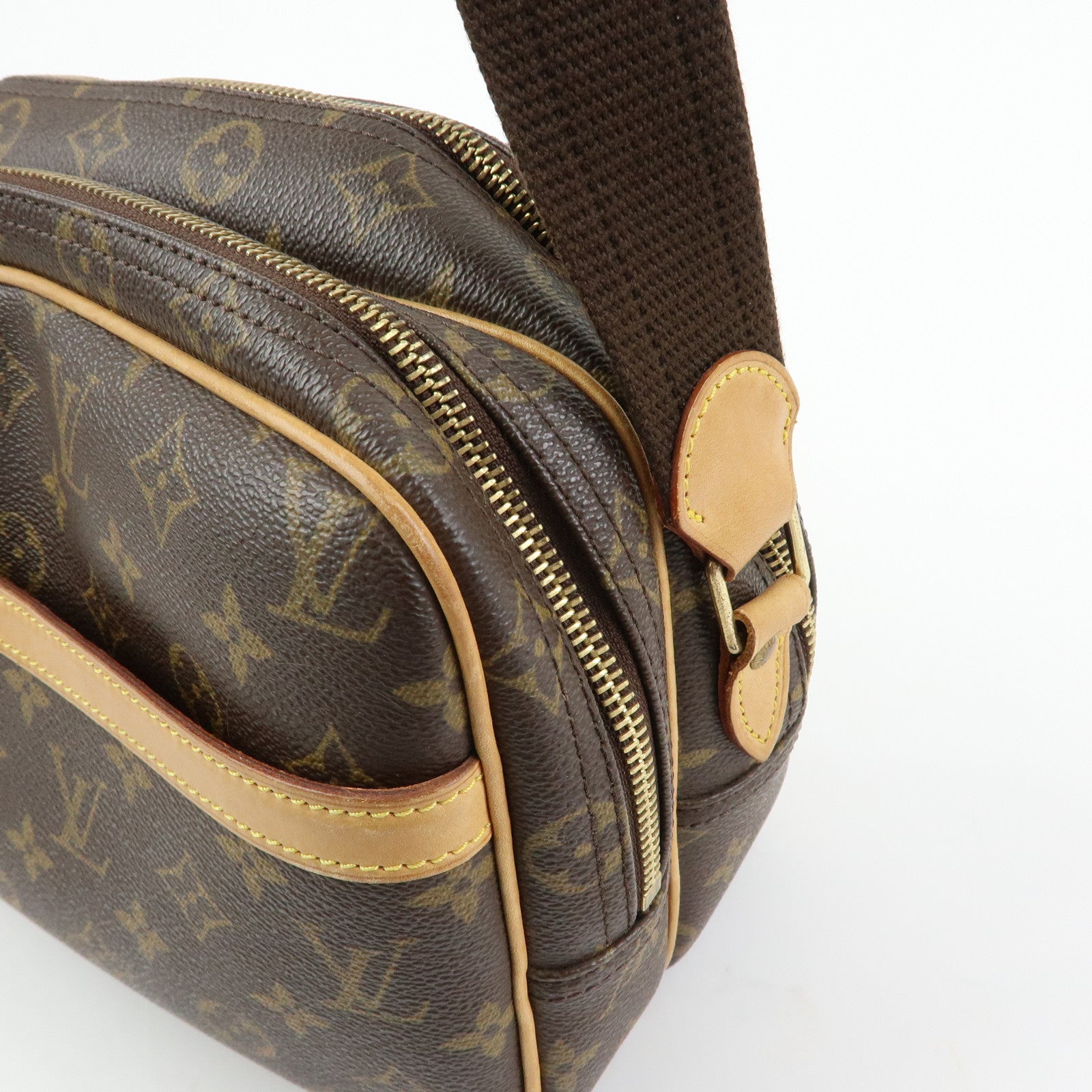Louis Vuitton Monogram Reporter PM Shoulder Crossbody Bag M45254