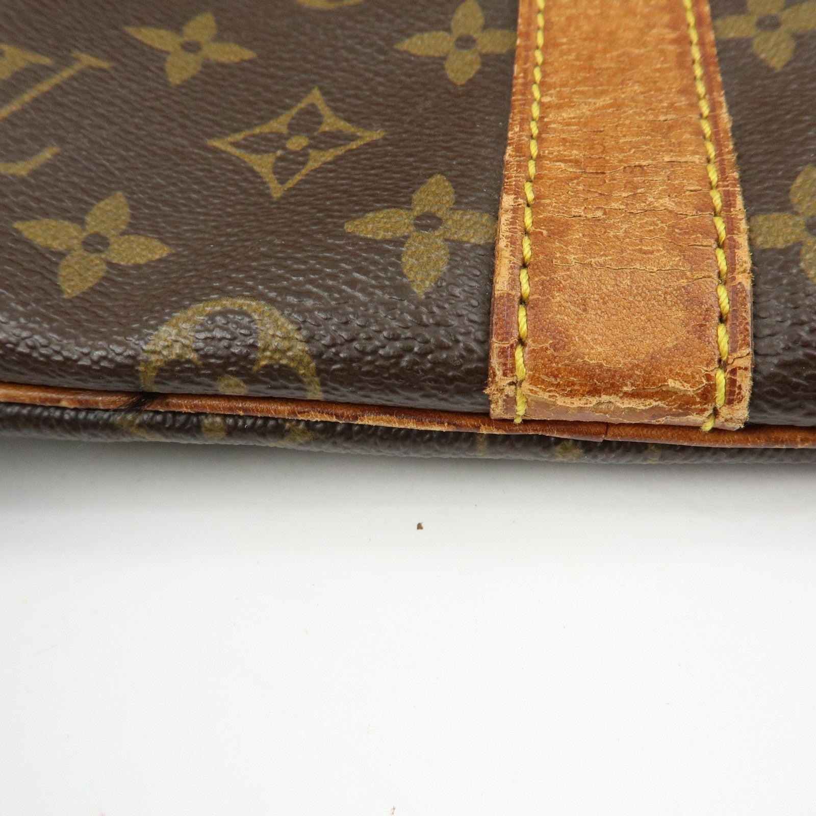 Louis Vuitton Monogram Keep All Bandouliere 55 Boston Bag M41414