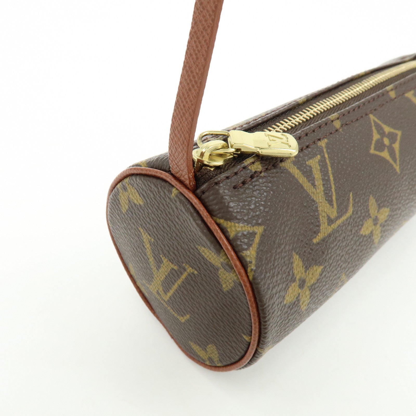 Louis Vuitton Monogram Mini Pouch for Papillon Bag Brown