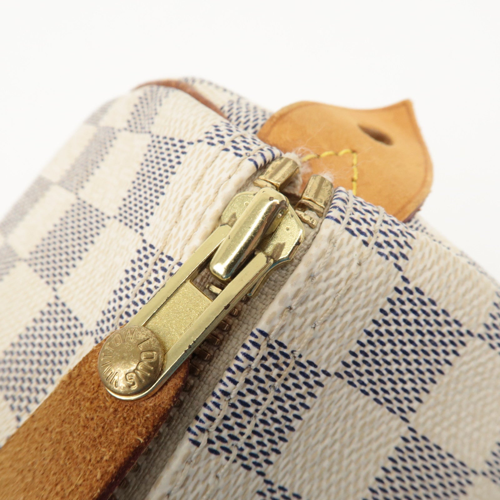 Louis Vuitton Damier Azur Speedy 30 Boston Bag Hand Bag N41533 Used