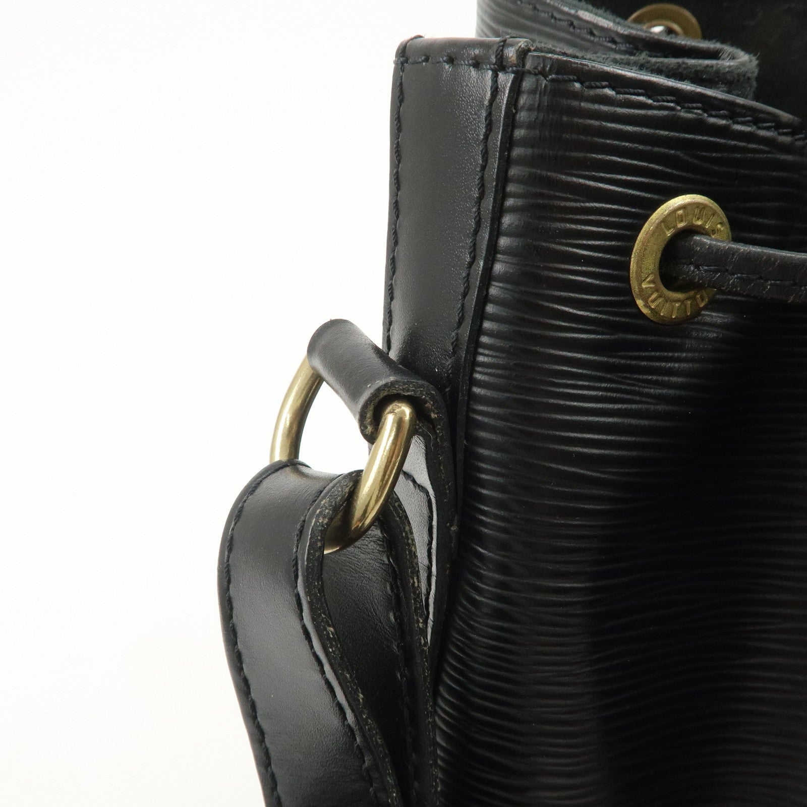 Louis Vuitton Epi Petit Noe Shoulder Bag Noir Black M59012