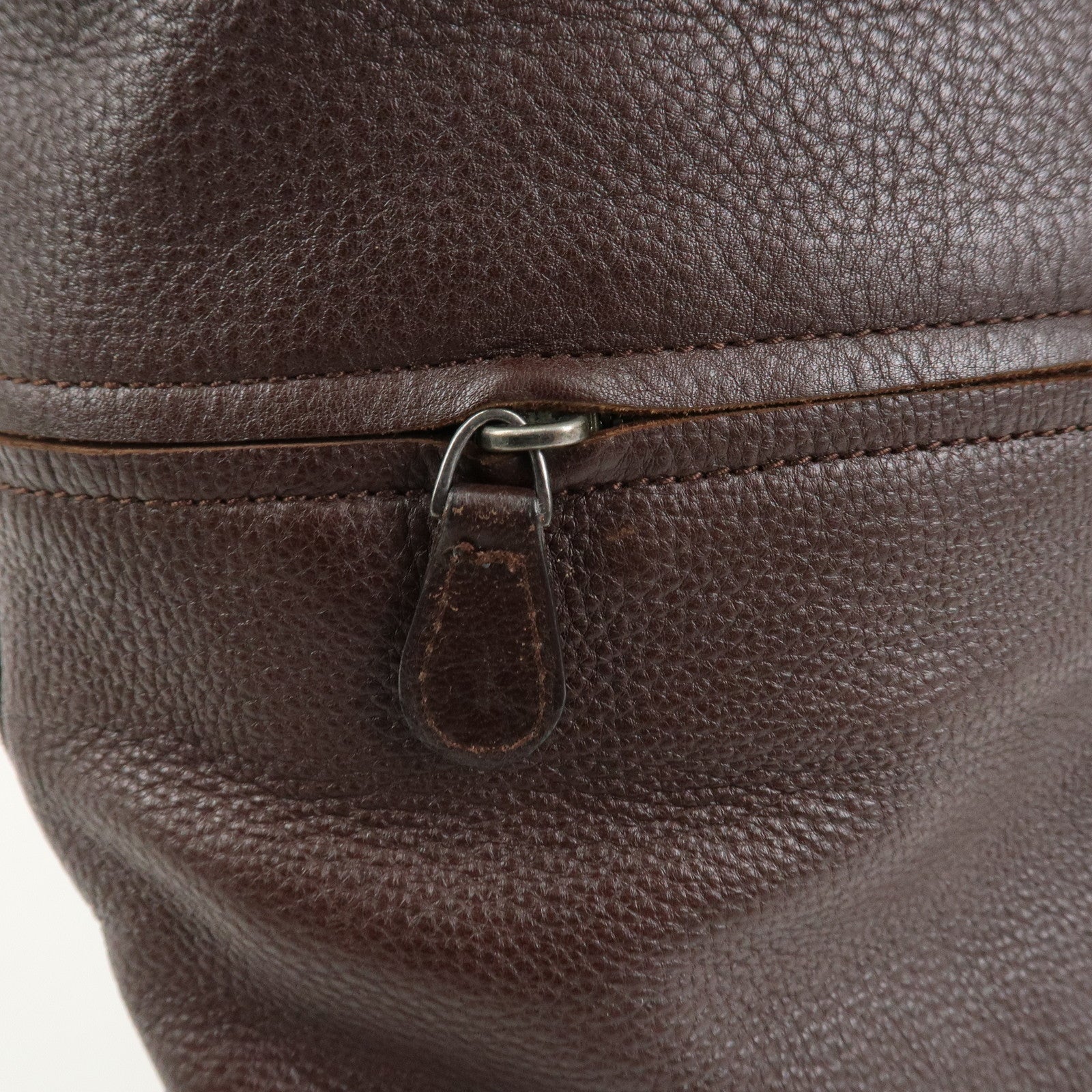 BOTTEGA VENETA Cervo Leather 2WAY Bag Shoulder Bag Hand Bag Brown