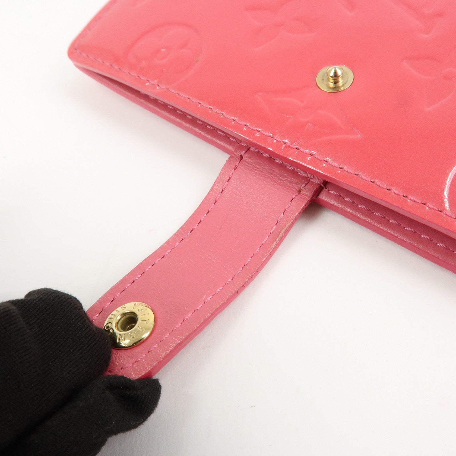 Louis Vuitton Monogram Vernis Agenda PM Planner Cover R2101F