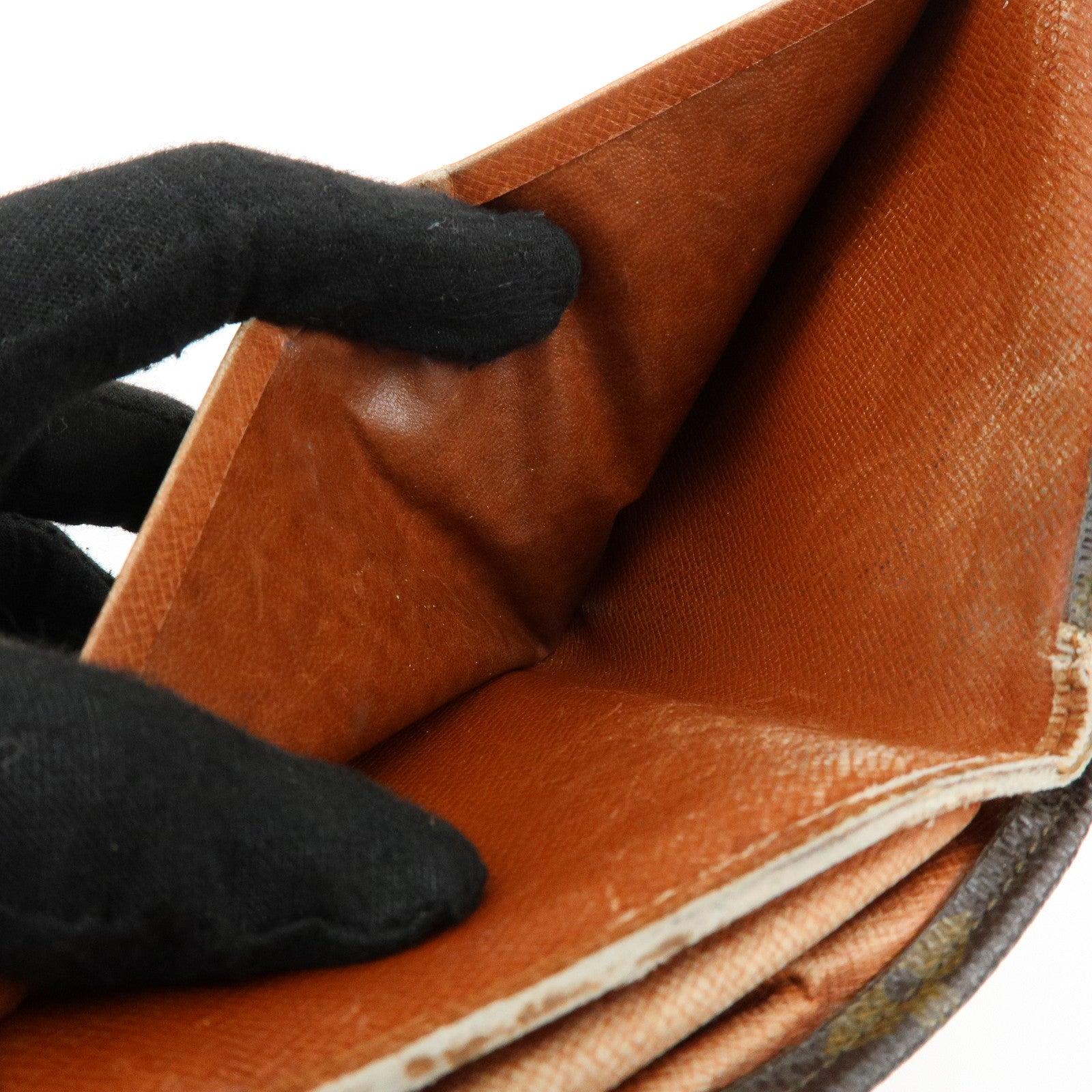 Louis Vuitton Monogram Set of 2 Bi-fold Wallets Brown M61667 M61660