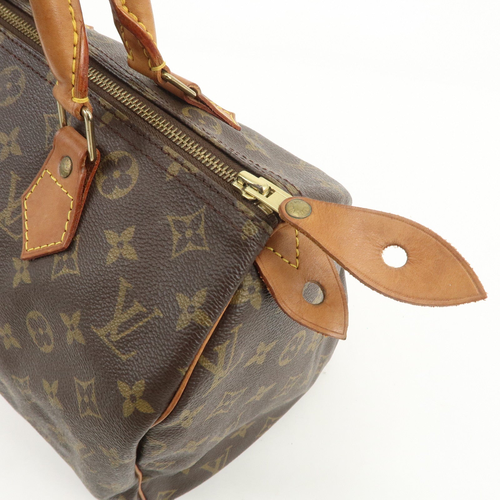 Louis Vuitton Monogram Speedy 30 Boston Bag Hand Bag Brown M41526