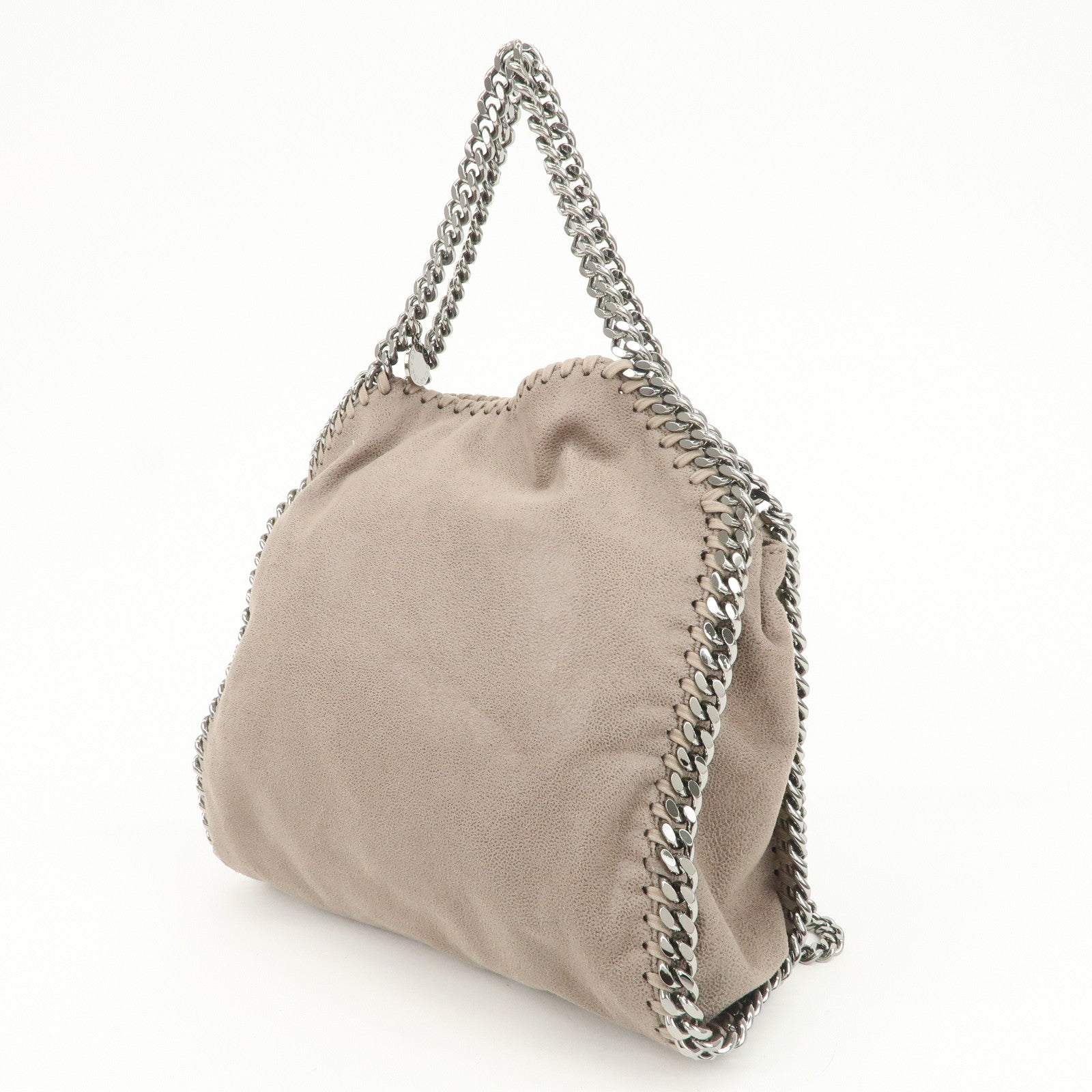 STELLA MCCARTNEY Polyester Falabella 2Way Bag Gray