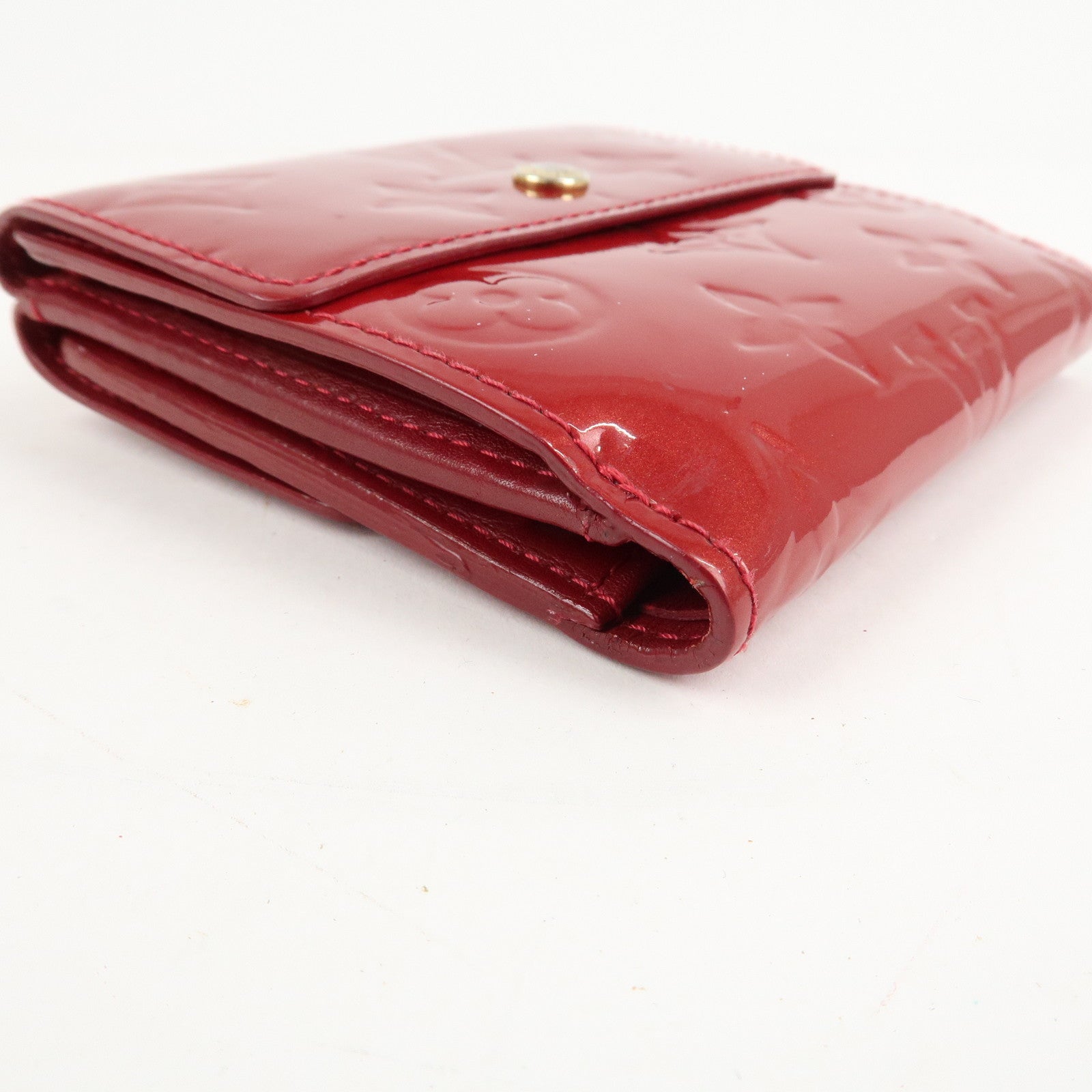 Louis Vuitton Set of 2 Monogram Vernis Wallet M91981 M91982 Used